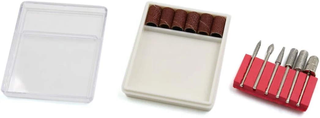 ست 6 عددی سری سوهان ناخن حرفه ای، ابزار مانیکور و سر سمباده ست 6 عددی سری سوهان ناخن حرفه ای، ابزار مانیکور و سر سمباده