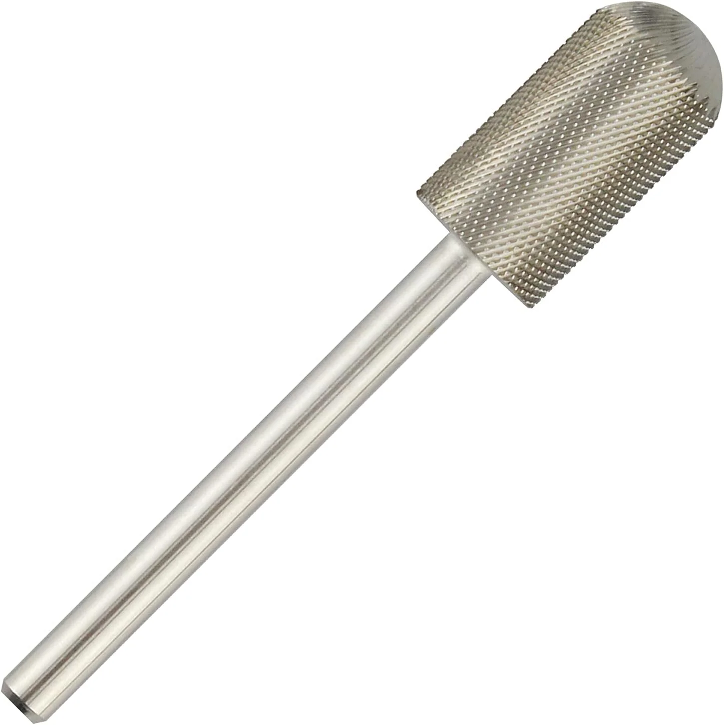 سر سوهان ناخن الماسه سر گرد C & I، مدل استوانه بزرگ، مناسب برای دستگاه های سوهان برقی، طراحی شده برای برداشتن سریع لاک ژل (خیلی نرم - XF)