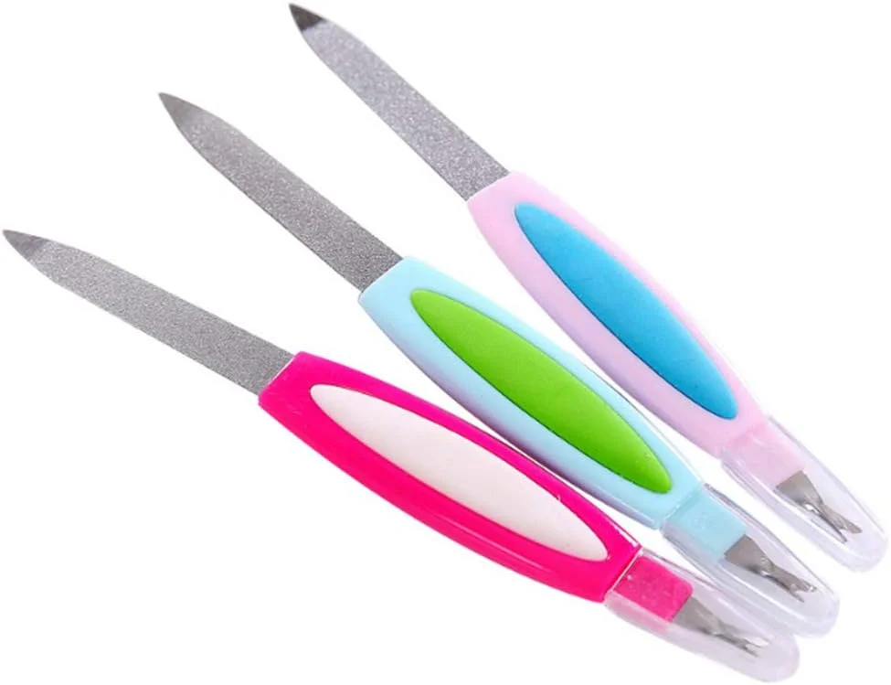 AKOAK ست 3 عددی سوهان ناخن دو سر، ابزار چند منظوره پیرایش ناخن، چنگال پوست مرده استیل ضد زنگ، کاردک لایه بردار پوست مرده، ابزار مراقبت از ناخن AKOAK ست 3 عددی سوهان ناخن دو سر، ابزار چند منظوره پیرایش ناخن، چنگال پوست مرده استیل ضد زنگ، کاردک لایه بردار پوست مرده، ابزار مراقبت از ناخن