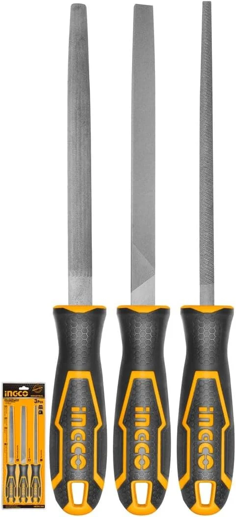 مجموعه سوهان فولادی ۳ عددی اینکو، سایز ۲۰۰ میلیمتر - HKTFS1308 مجموعه سوهان فولادی ۳ عددی اینکو، سایز ۲۰۰ میلیمتر - HKTFS1308