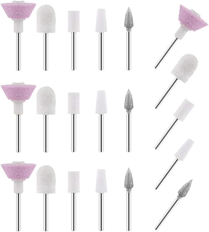 GOMINYUF 20 عدد سری یدکی سوهان ناخن برای پرداخت بی نقص و لمس خوب ناخن های سالنی، سوهان ناخن الکترونیکی و مانیکور کامل GOMINYUF 20 عدد سری یدکی سوهان ناخن برای پرداخت بی نقص و لمس خوب ناخن های سالنی، سوهان ناخن الکترونیکی و مانیکور کامل