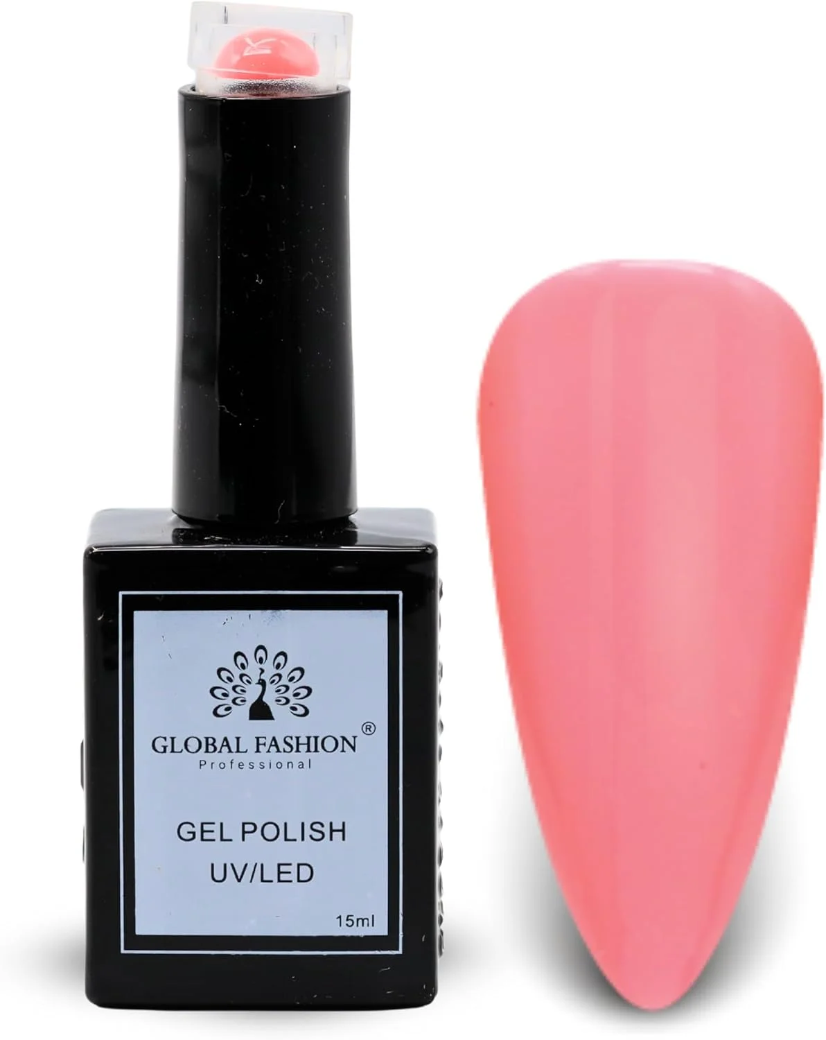 لاک ژل یو وی ال ای دی مجموعه هلویی بی نقص – رنگ لاک خیساندنی برای دختران نوجوان، پوشش براق بادوام، ژل سالنی مقاوم در برابر لب پر شدن برای طراحی ناخن و استفاده در منزل (21-صدف حلزونی-1 عدد، 15 میلی لیتر)