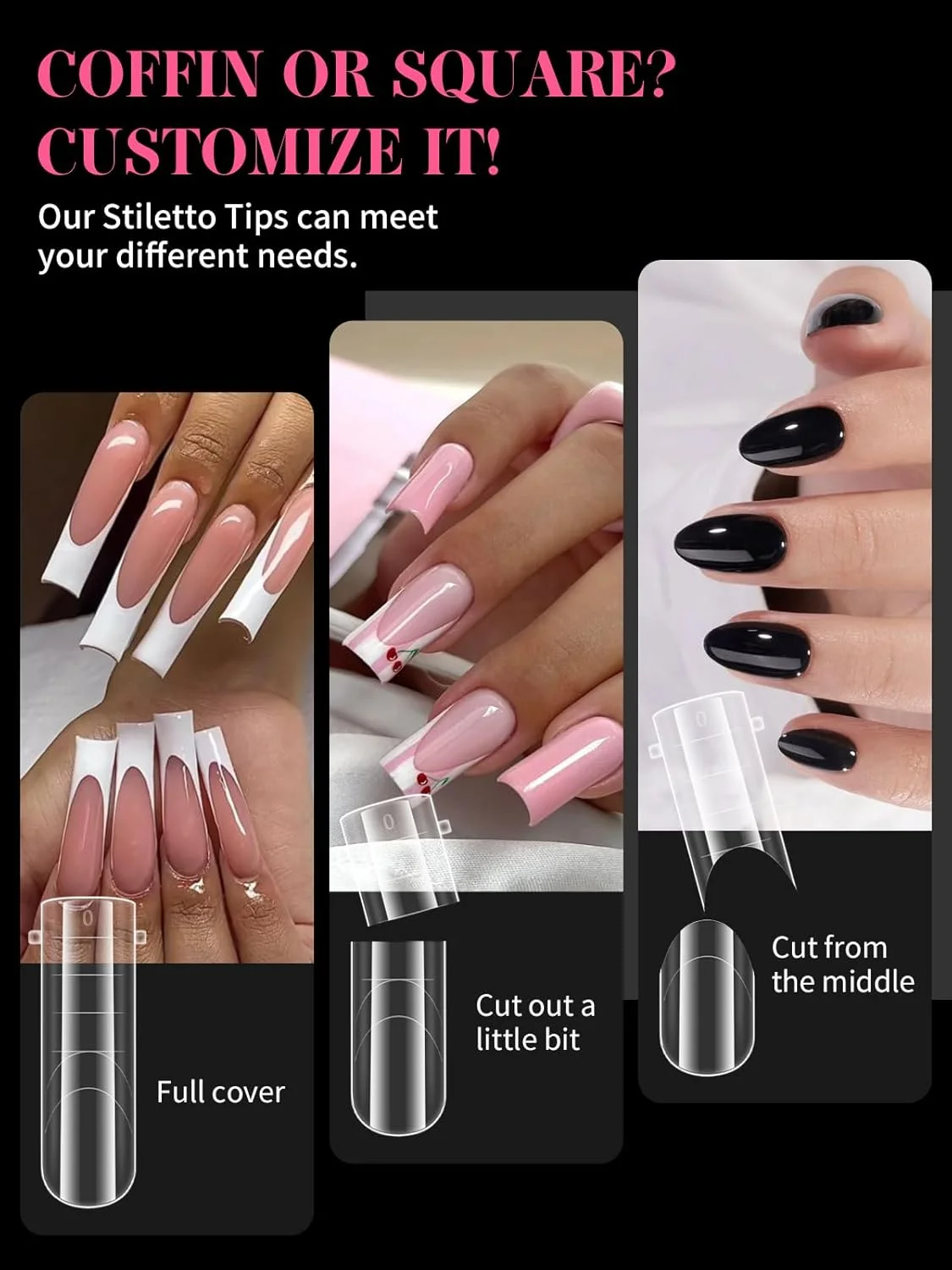 قالب های پلی ژل ناخن EBANKU، 150 عدد، قالب های دوگانه قابل استفاده مجدد برای ابزار اکستنشن ناخن اکریلیک بلند، مناسب برای مانیکور سالن خانگی، 15 سایز (مربع) قالب های پلی ژل ناخن EBANKU، 150 عدد، قالب های دوگانه قابل استفاده مجدد برای ابزار اکستنشن ناخن اکریلیک بلند، مناسب برای مانیکور سالن خانگی، 15 سایز (مربع)