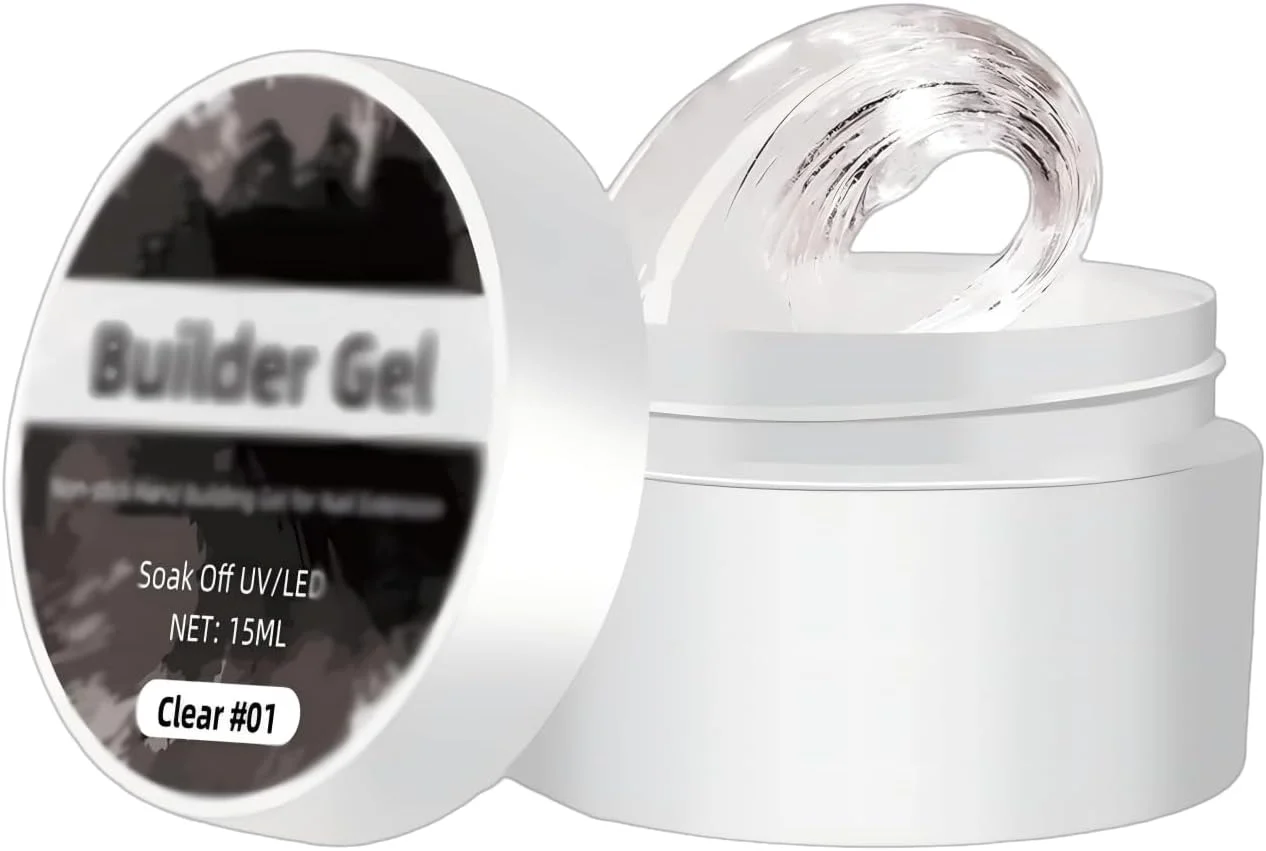 ژل سازنده جامد شفاف برای طراحی ناخن سه بعدی - ژل مجسمه سازی غیر چسبنده، فرمول سخت با کیفیت سالن برای اکستنشن های بادوام ناخن و طرح های سفارشی ژل سازنده جامد شفاف برای طراحی ناخن سه بعدی - ژل مجسمه سازی غیر چسبنده، فرمول سخت با کیفیت سالن برای اکستنشن های بادوام ناخن و طرح های سفارشی