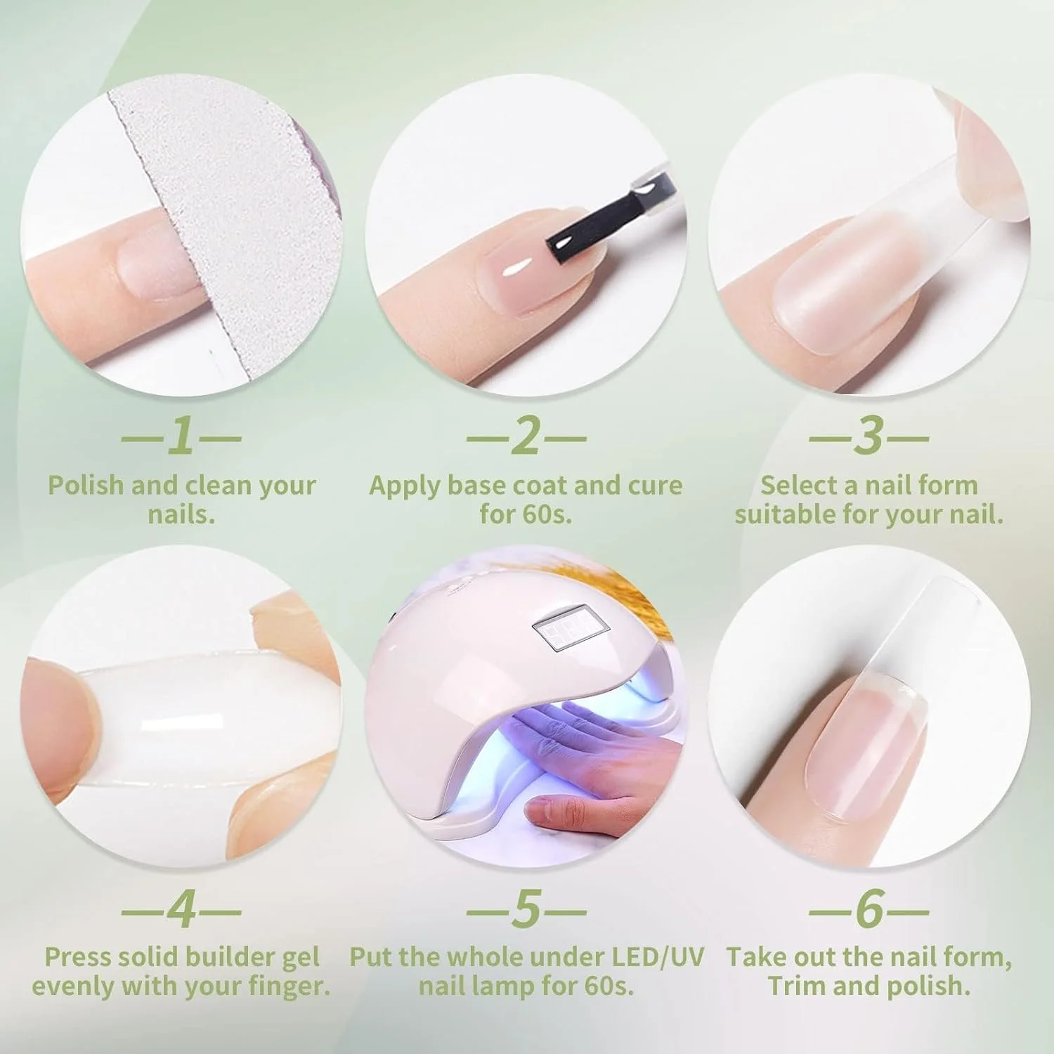 ژل سازنده جامد شفاف برای طراحی ناخن سه بعدی - ژل مجسمه سازی غیر چسبنده، فرمول سخت با کیفیت سالن برای اکستنشن های بادوام ناخن و طرح های سفارشی ژل سازنده جامد شفاف برای طراحی ناخن سه بعدی - ژل مجسمه سازی غیر چسبنده، فرمول سخت با کیفیت سالن برای اکستنشن های بادوام ناخن و طرح های سفارشی