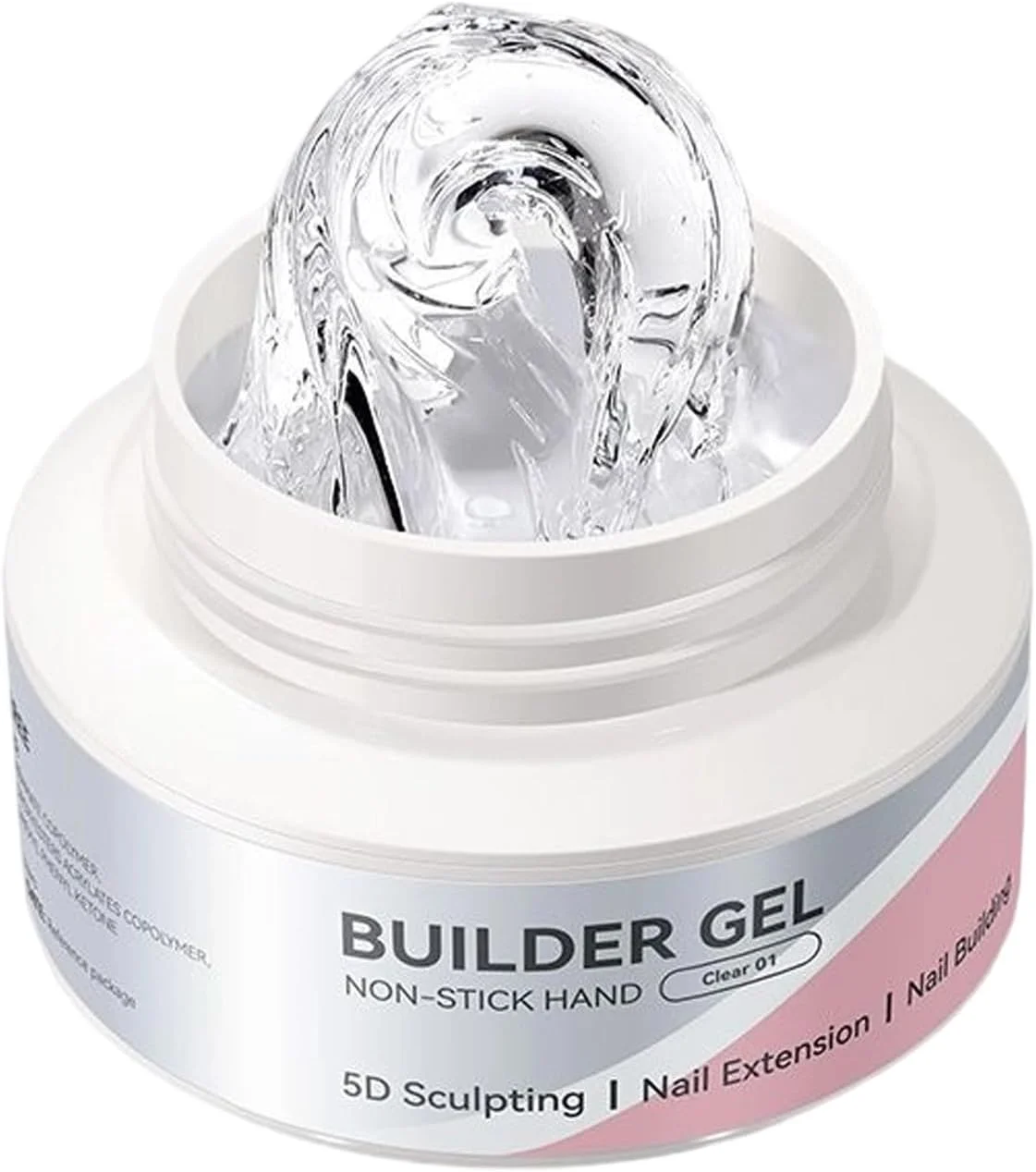 ژل حالت دهنده ناخن | ژل اکستنشن ناخن جامد 60 میلی لیتری | سازنده طراحی مانیکور غیر چسبنده برای ایجاد طرح، نقاشی و اکستنشن هنر دست بانوان