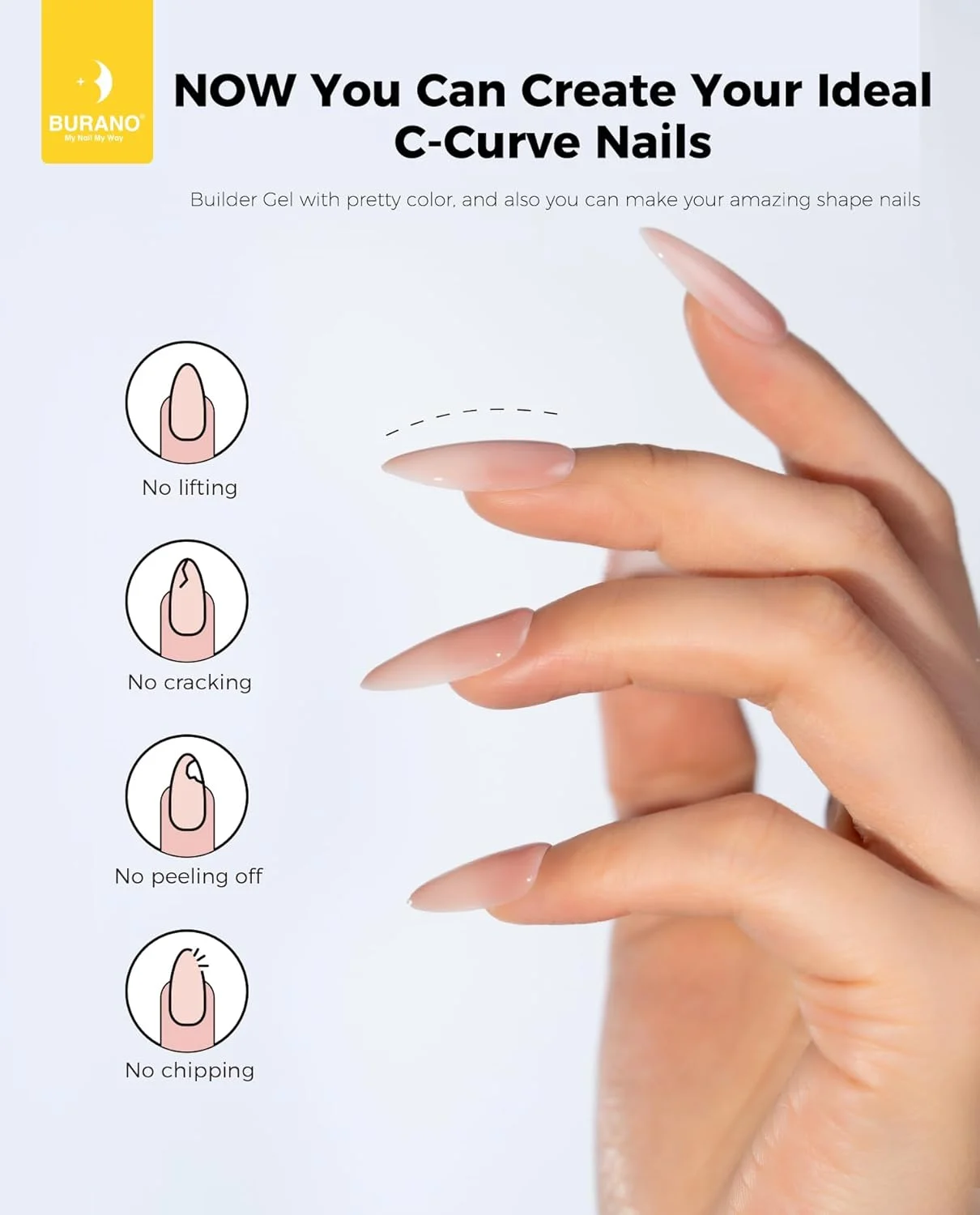 ژل تقویت کننده پایه سازنده 5 در 1 بورانو 15 میلی لیتر، لاک ژل برای اکستنشن ناخن ژل سخت، ژل سازنده سریع، ژل سازنده در یک بطری برای حرفه ای ها و مبتدیان (رنگ برهنه) ژل تقویت کننده پایه سازنده 5 در 1 بورانو 15 میلی لیتر، لاک ژل برای اکستنشن ناخن ژل سخت، ژل سازنده سریع، ژل سازنده در یک بطری برای حرفه ای ها و مبتدیان (رنگ برهنه)