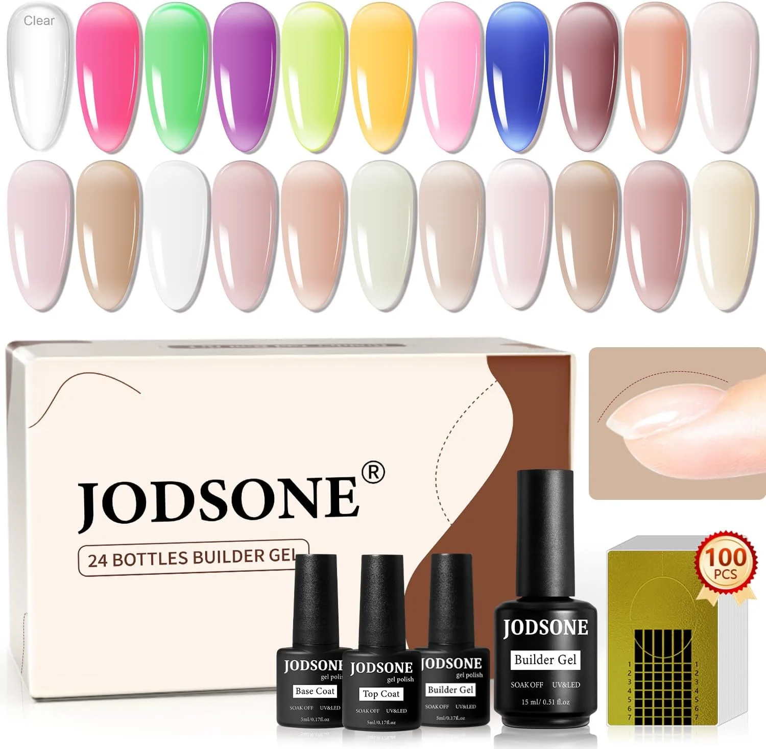 ژل رنگی سازنده جادسون، تاپ کت، بیس کت و ژل اکستنشن، ست ۲۲ تکه، بادوام، براق، هدیه برای بانوان ژل رنگی سازنده جادسون، تاپ کت، بیس کت و ژل اکستنشن، ست ۲۲ تکه، بادوام، براق، هدیه برای بانوان