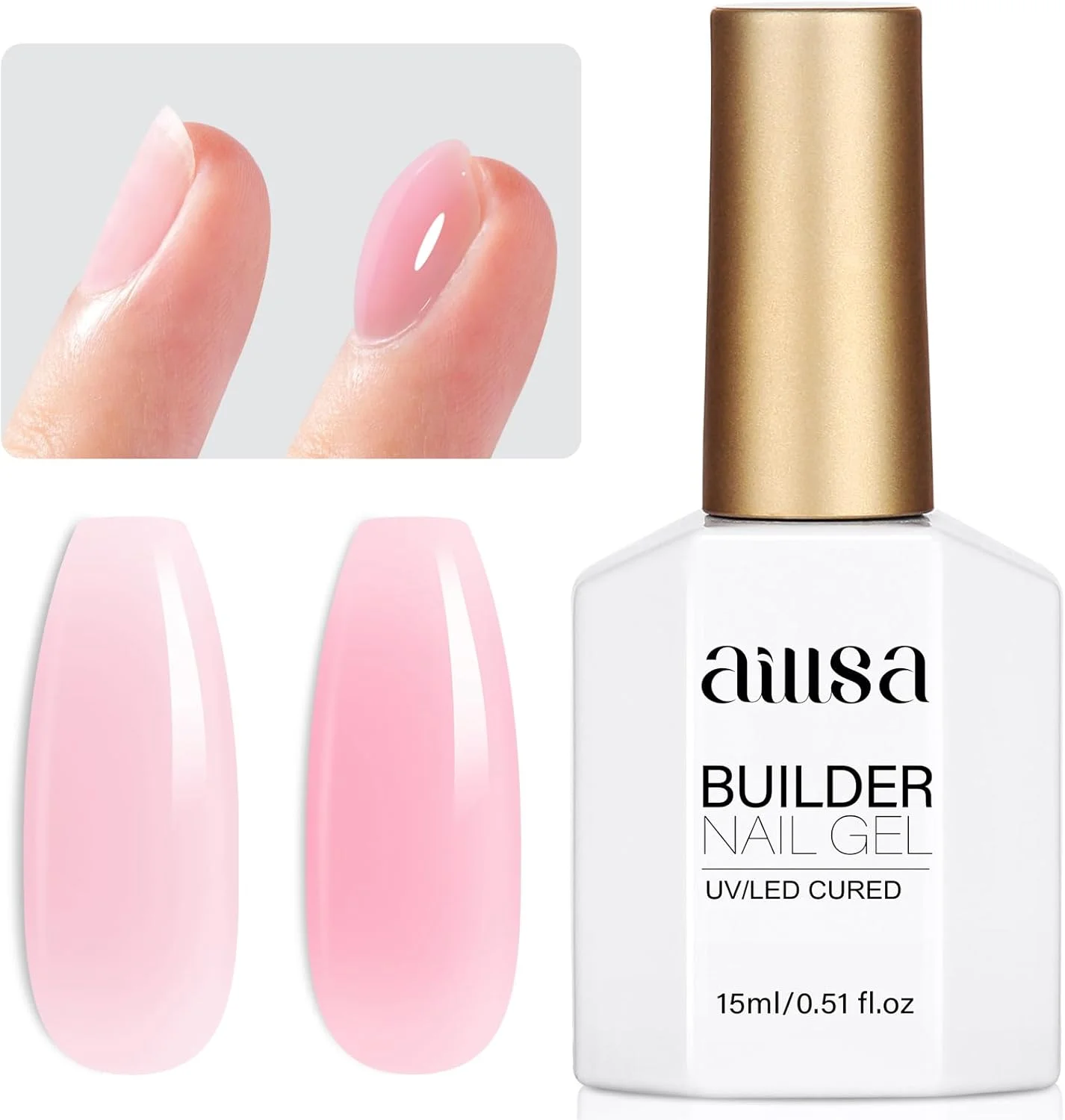 ژل سازنده صورتی AILLSA، ژل سخت ۷ در ۱ برای ضخیم کردن ناخن، ژل های تقویت کننده خنثی روشن، لاک ناخن رنگ طبیعی، اکستنشن شفاف U V برای مانیکور فرانسوی، نیاز به لایه پایه، ۱۵ میلی لیتر ژل سازنده صورتی AILLSA، ژل سخت ۷ در ۱ برای ضخیم کردن ناخن، ژل های تقویت کننده خنثی روشن، لاک ناخن رنگ طبیعی، اکستنشن شفاف U V برای مانیکور فرانسوی، نیاز به لایه پایه، ۱۵ میلی لیتر
