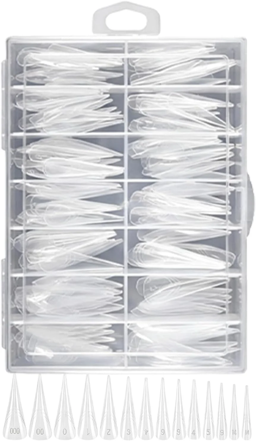 قالب های ناخن برای کاشت - لوازم جانبی مانیکور ناخن | قالب های ژل ناخن | برای حرفه ای ها مبتدیان مادر دوست دختر سالن خانگی استفاده روزمره