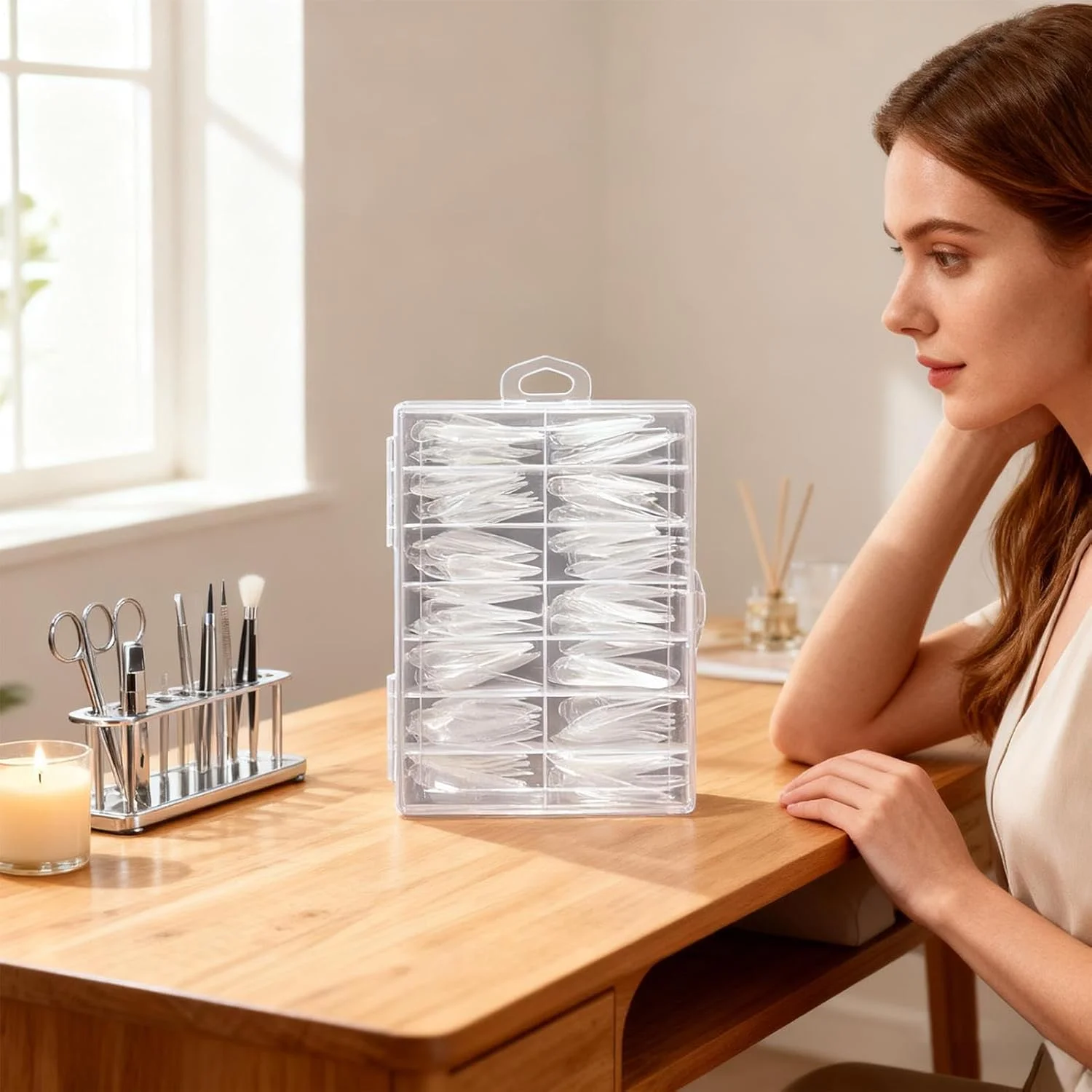 قالب های ناخن برای کاشت - لوازم جانبی مانیکور ناخن | قالب های ژل ناخن | برای حرفه ای ها مبتدیان مادر دوست دختر سالن خانگی استفاده روزمره قالب های ناخن برای کاشت - لوازم جانبی مانیکور ناخن | قالب های ژل ناخن | برای حرفه ای ها مبتدیان مادر دوست دختر سالن خانگی استفاده روزمره