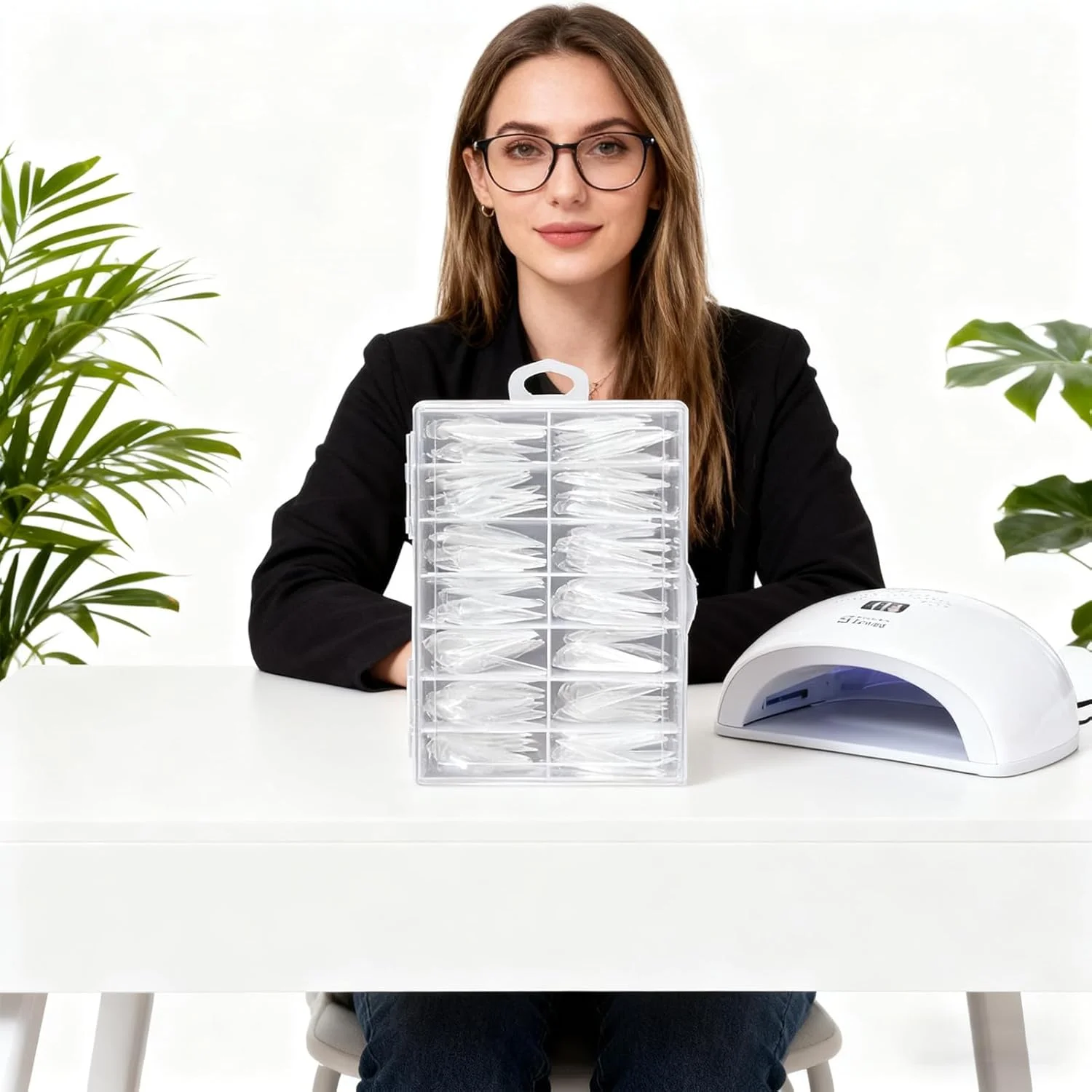 قالب های کاشت ناخن | لوازم جانبی مانیکور ناخن - قالب ناخن برای ناخن های عقابی، مناسب استفاده روزمره در منزل، سالن، افراد مبتدی، خانم ها و متخصصان