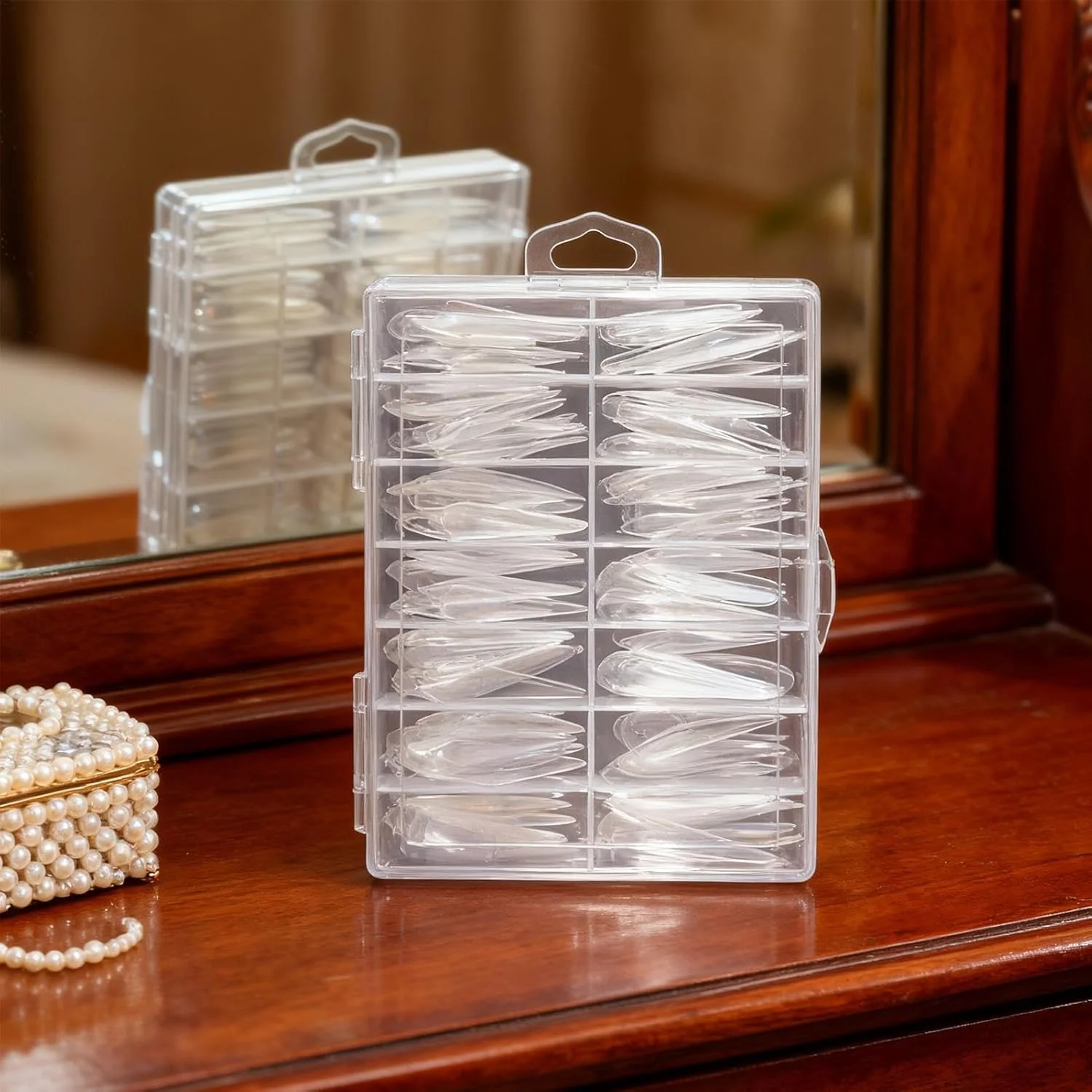 قالب های کاشت ناخن ژلی، متنوع و مقاوم در برابر ترک خوردگی | قالب های تیپ کاشت ناخن | مناسب برای افراد حرفه ای، مبتدی، مادران، دوستان، استفاده در منزل، سالن و استفاده روزمره