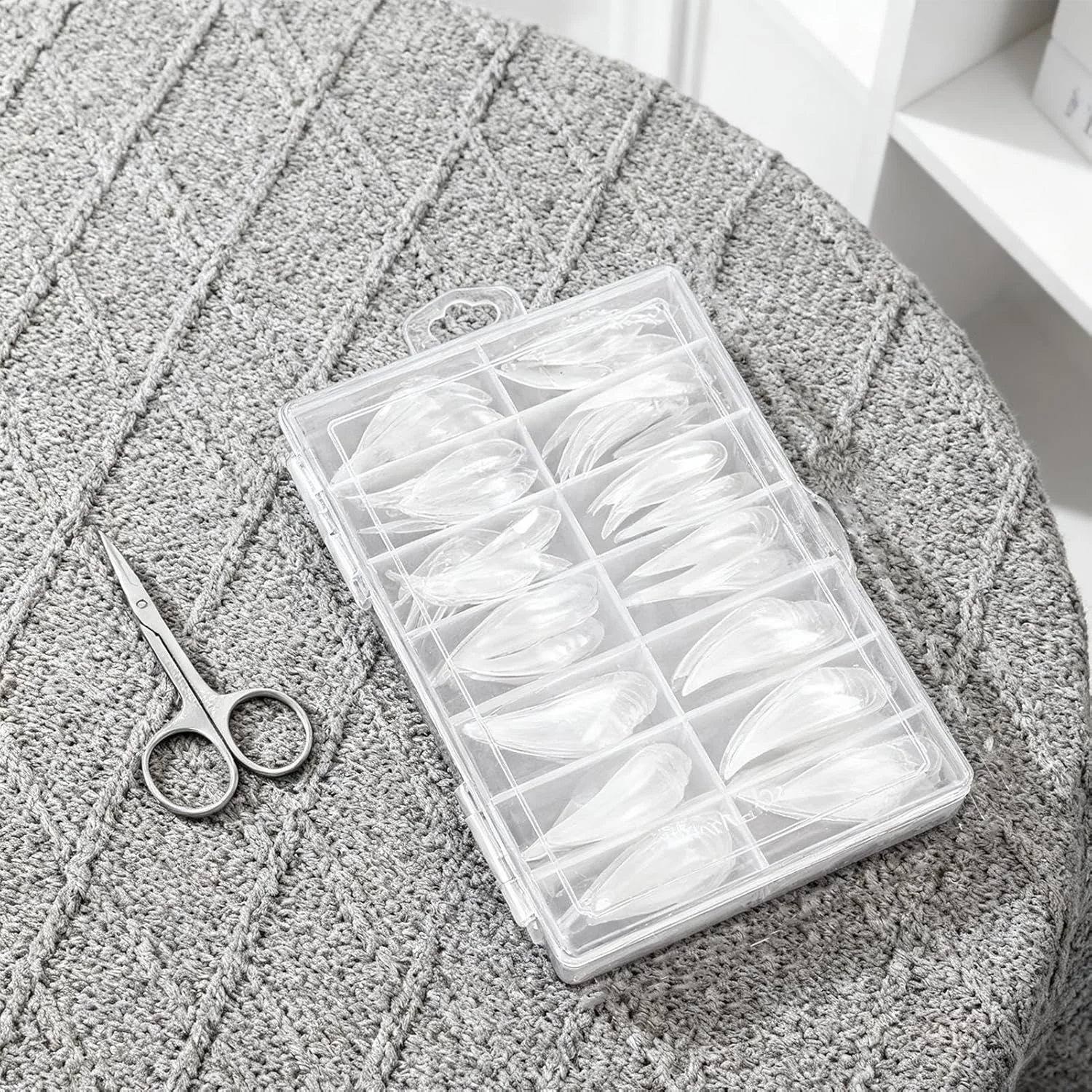 قالب های کاشت ناخن | شفاف، متنوع و مقاوم در برابر ترک خوردگی - قالب های ناخن مناسب ناخن های عقابی - برای افراد حرفه ای، مبتدی، مادران، دوست دخترها، استفاده روزمره در منزل، سالن و استودیو