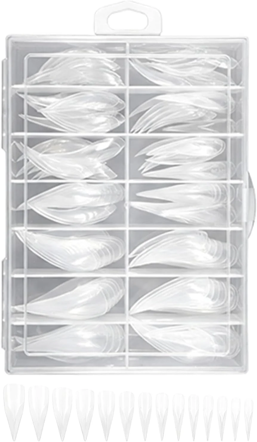 قالب های کاشت ناخن، شفاف و مقاوم در برابر ترک | قالب های کاشت ناخن، برای افراد حرفه ای، مبتدی، مادر، دوست دختر، استفاده روزمره در سالن و منزل قالب های کاشت ناخن، شفاف و مقاوم در برابر ترک | قالب های کاشت ناخن، برای افراد حرفه ای، مبتدی، مادر، دوست دختر، استفاده روزمره در سالن و منزل