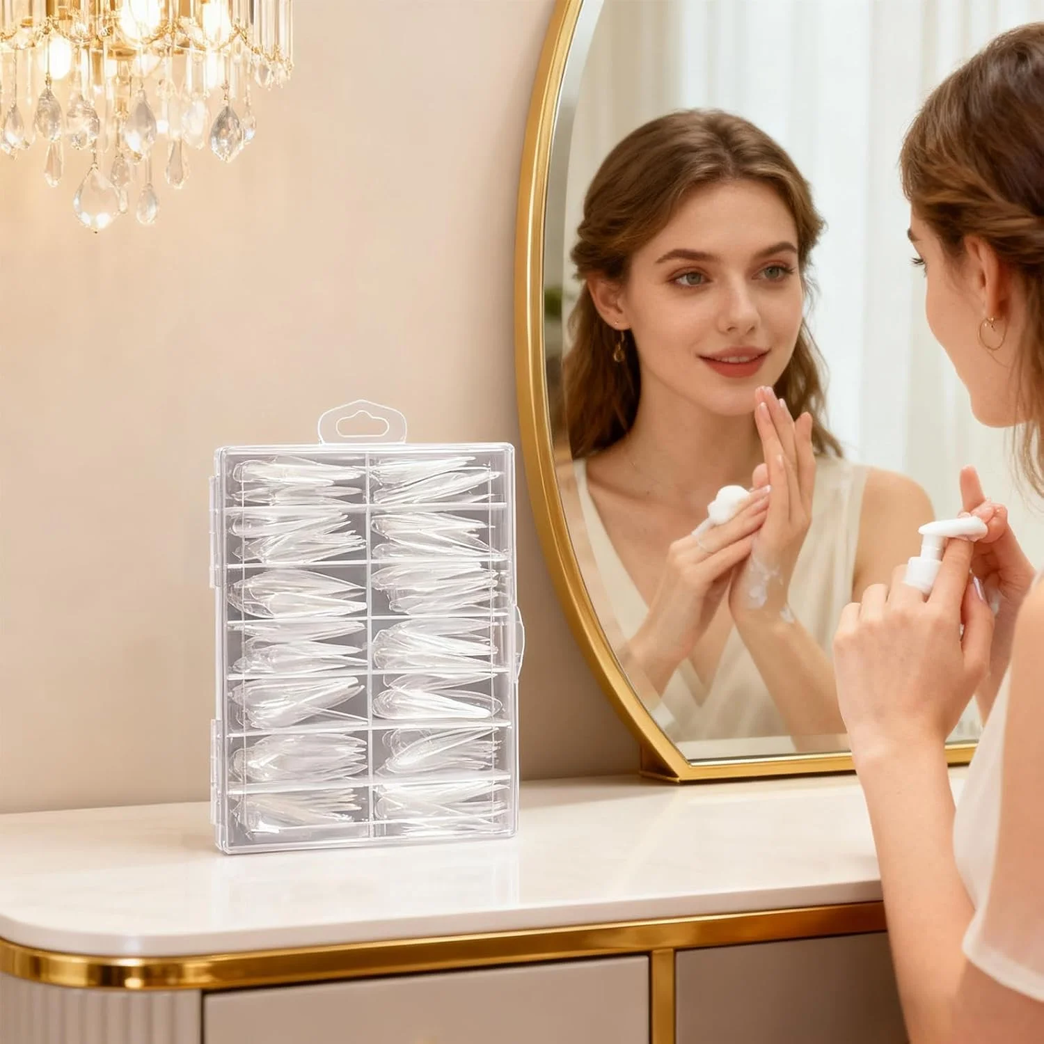 قالب های کاشت ناخن - ساخت ناخن های مقاوم در برابر شکستگی - قالب های تیپ کاشت ناخن - مناسب برای استفاده روزمره در منزل، سالن، مبتدیان، بانوان، مادران و متخصصان قالب های کاشت ناخن - ساخت ناخن های مقاوم در برابر شکستگی - قالب های تیپ کاشت ناخن - مناسب برای استفاده روزمره در منزل، سالن، مبتدیان، بانوان، مادران و متخصصان