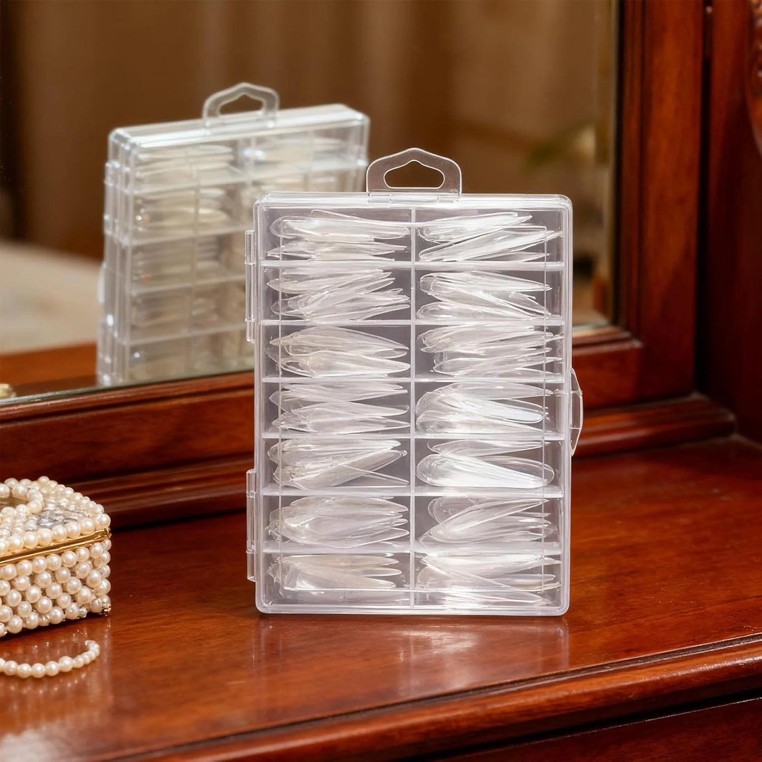 شابلون کاشت ناخن - لوازم جانبی مانیکور ناخن - قالب های کاشت ناخن - مناسب برای استفاده روزمره در منزل، سالن، استودیو، مبتدیان، بانوان و متخصصان شابلون کاشت ناخن - لوازم جانبی مانیکور ناخن - قالب های کاشت ناخن - مناسب برای استفاده روزمره در منزل، سالن، استودیو، مبتدیان، بانوان و متخصصان