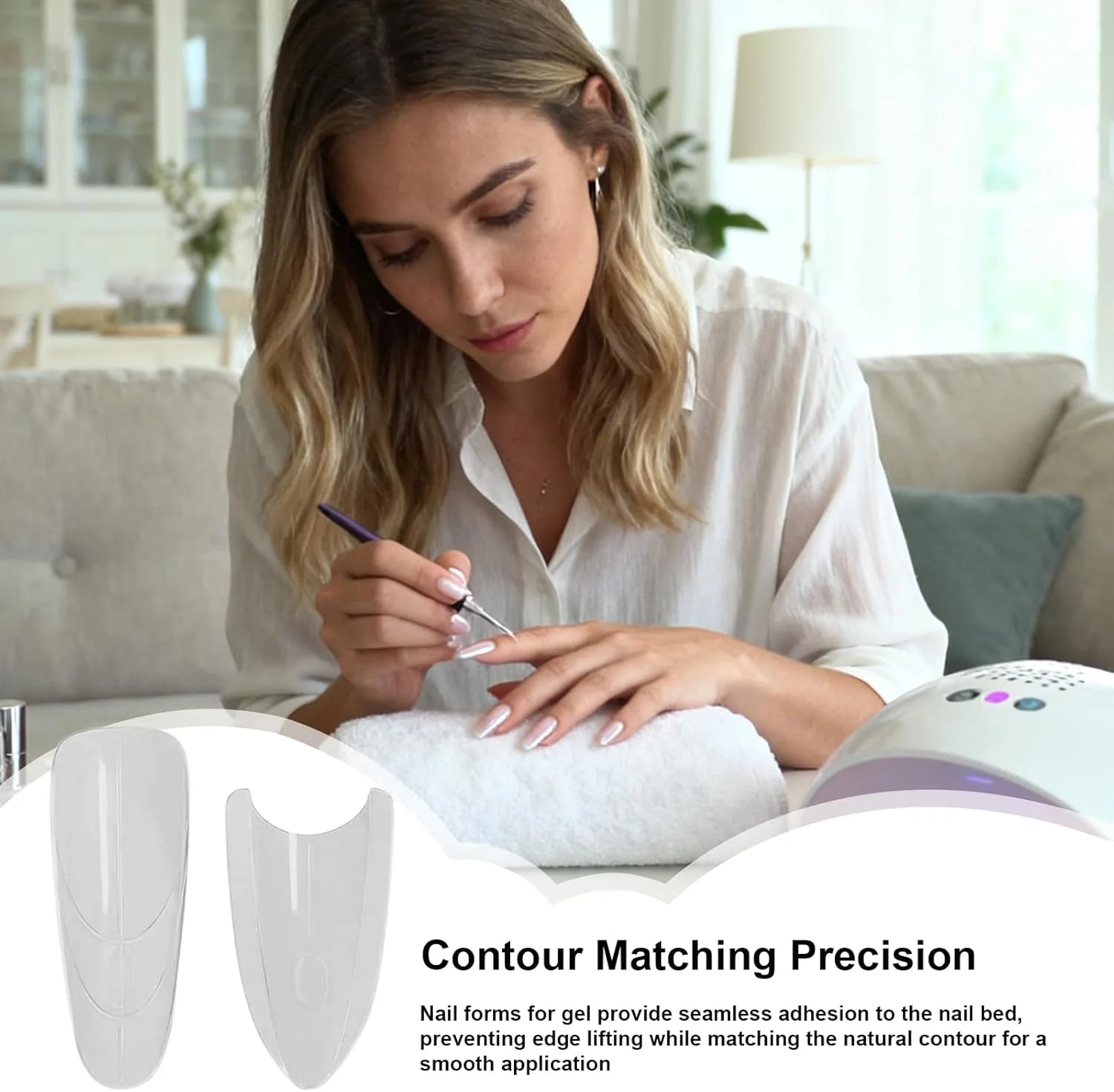 قالب های کاشت ناخن، قالب شفاف | مجموعه کاشت ناخن - برای مانیکور روزانه، سالن شخصی، زیبایی، مد و استایل خانگی قالب های کاشت ناخن، قالب شفاف | مجموعه کاشت ناخن - برای مانیکور روزانه، سالن شخصی، زیبایی، مد و استایل خانگی