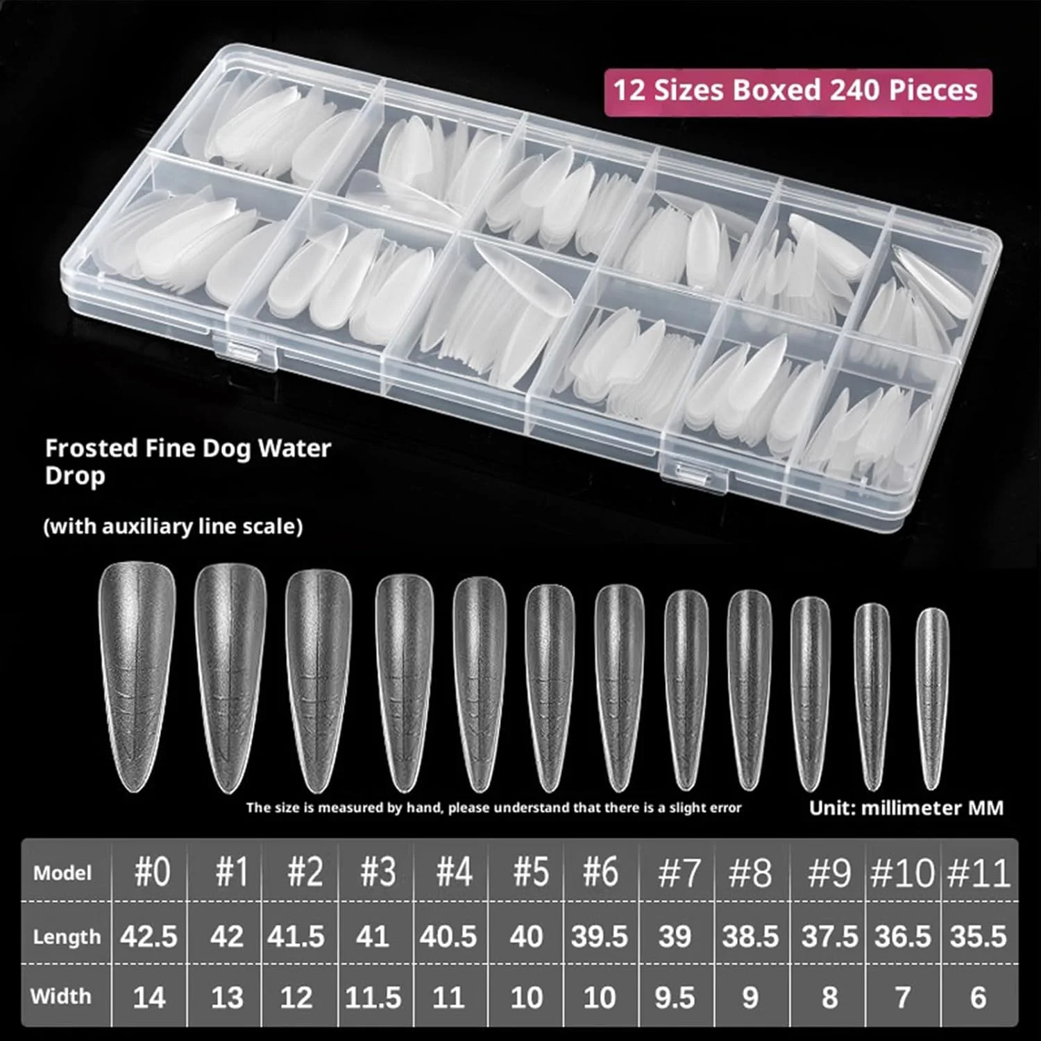 ۲۴۰ عدد قالب ناخن برای بانوان، قالبهای شفاف برای اکستنشن ناخن، قالبهای مختلف نوک ناخن، افتادن و تاب برداشتن لبهها آسان نیست، قالب ژل برای مبتدیان، انگشتان پا و دست در خانه ۲۴۰ عدد قالب ناخن برای بانوان، قالبهای شفاف برای اکستنشن ناخن، قالبهای مختلف نوک ناخن، افتادن و تاب برداشتن لبهها آسان نیست، قالب ژل برای مبتدیان، انگشتان پا و دست در خانه