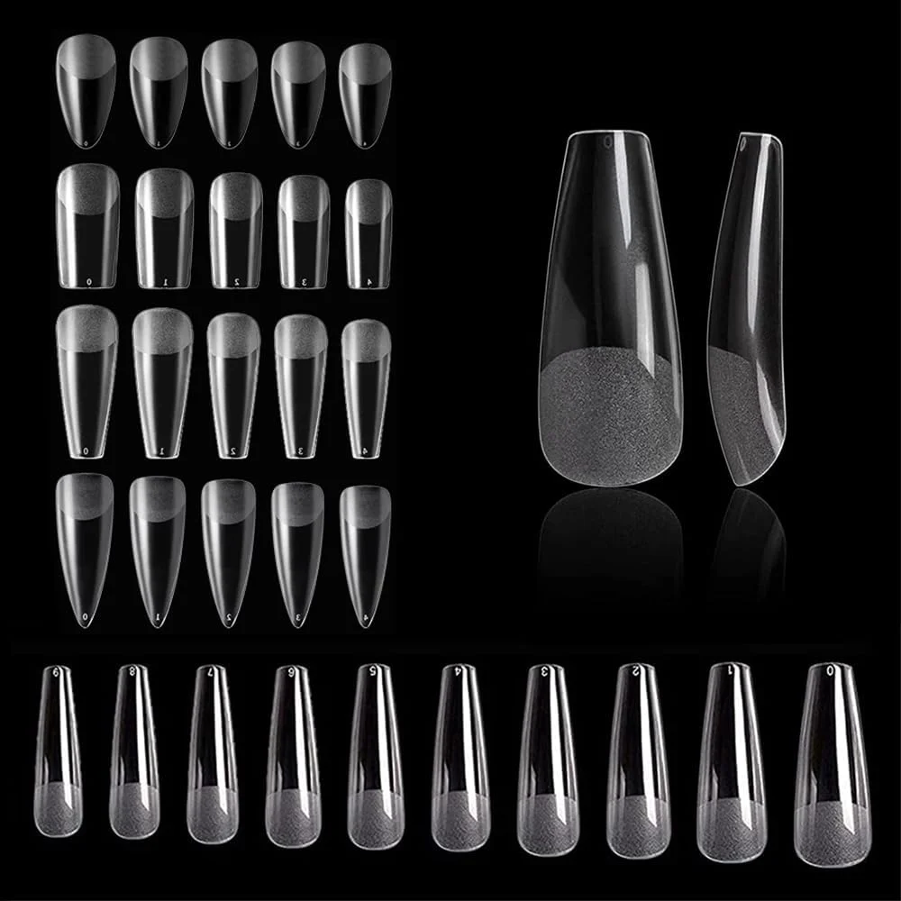 ۱۰۰ عدد ناخن مصنوعی شفاف مدل قطره آب T شکل، مناسب برای کاشت ناخن، نوک ناخن کوتاه، فرم مربع برای اکستنشن ۱۰۰ عدد ناخن مصنوعی شفاف مدل قطره آب T شکل، مناسب برای کاشت ناخن، نوک ناخن کوتاه، فرم مربع برای اکستنشن