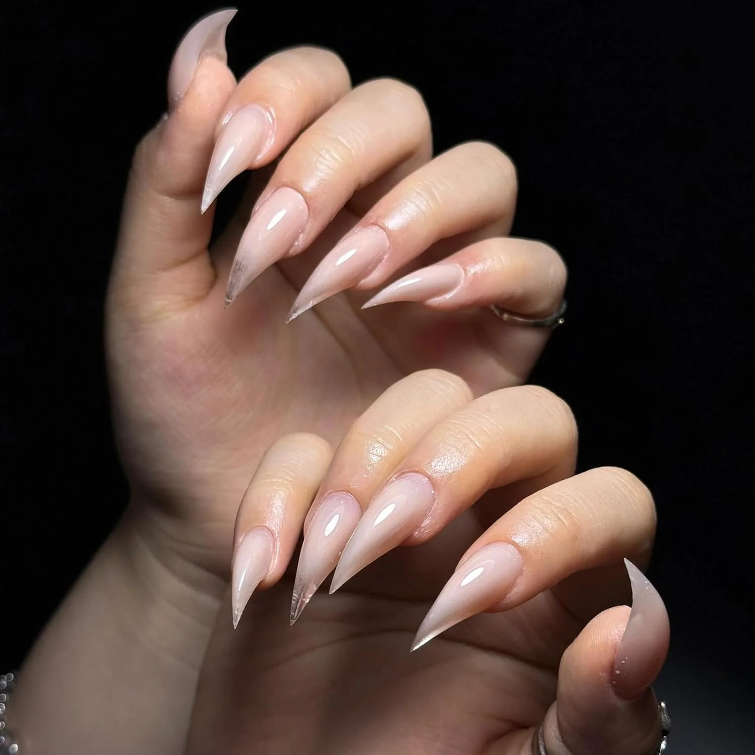 قالب های ناخن کوتاه گربه ای خمیده استیلتو برای اکستنشن، قالب کامل پوشش قابل استفاده مجدد ناخن های اکریلیک عقابی، مناسب برای پلی ژل، ژل سخت سازنده جامد 140 عدد در 14 سایز قالب های ناخن کوتاه گربه ای خمیده استیلتو برای اکستنشن، قالب کامل پوشش قابل استفاده مجدد ناخن های اکریلیک عقابی، مناسب برای پلی ژل، ژل سخت سازنده جامد 140 عدد در 14 سایز