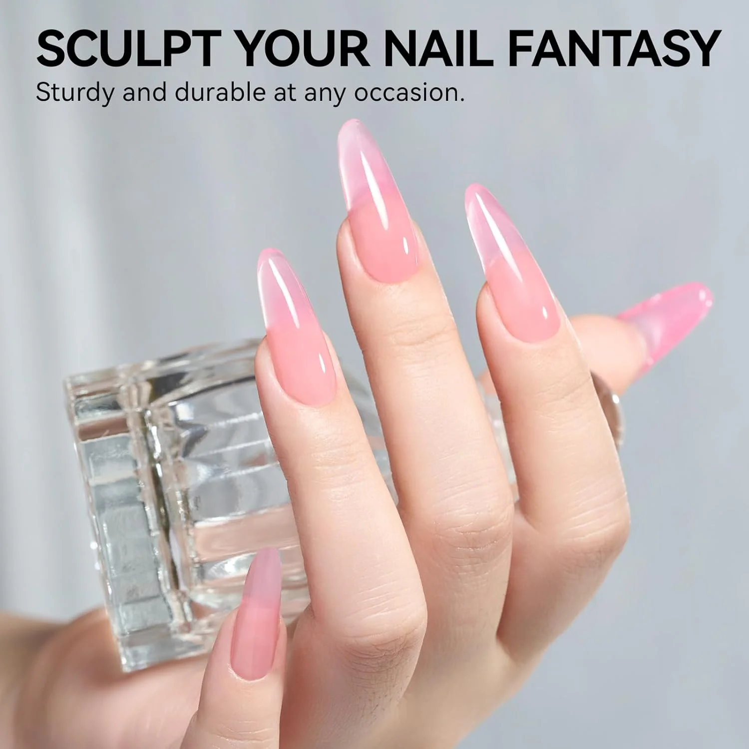 ست قالب ناخن دوگانه ژلیک ای سی: 4 شکل مختلف برای اکستنشن ناخن، قالب ژل ناخن برای طراحی ناخن با پولی ژل، مناسب برای سالن و استفاده شخصی، 96 عدد ست قالب ناخن دوگانه ژلیک ای سی: 4 شکل مختلف برای اکستنشن ناخن، قالب ژل ناخن برای طراحی ناخن با پولی ژل، مناسب برای سالن و استفاده شخصی، 96 عدد