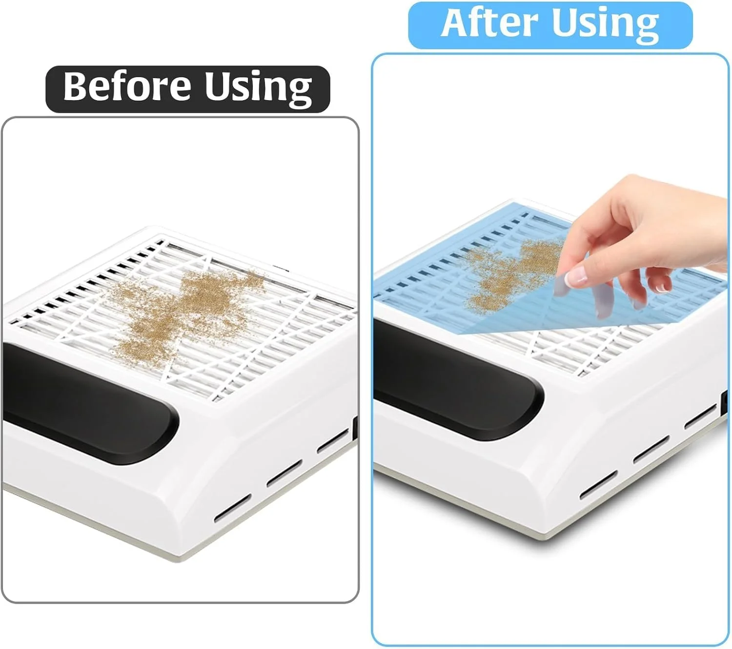 100 عدد برگه فیلتر جمع کننده گرد و غبار ناخن، برگه های کاغذی فیلتر جمع کننده گرد و غبار ناخن، حذف گرد و غبار هنر ناخن، لوازم جانبی دستگاه مکنده گرد و غبار ناخن سالن برای لوازم تمیز کننده جاروبرقی هنر ناخن سالن خانگی 100 عدد برگه فیلتر جمع کننده گرد و غبار ناخن، برگه های کاغذی فیلتر جمع کننده گرد و غبار ناخن، حذف گرد و غبار هنر ناخن، لوازم جانبی دستگاه مکنده گرد و غبار ناخن سالن برای لوازم تمیز کننده جاروبرقی هنر ناخن سالن خانگی