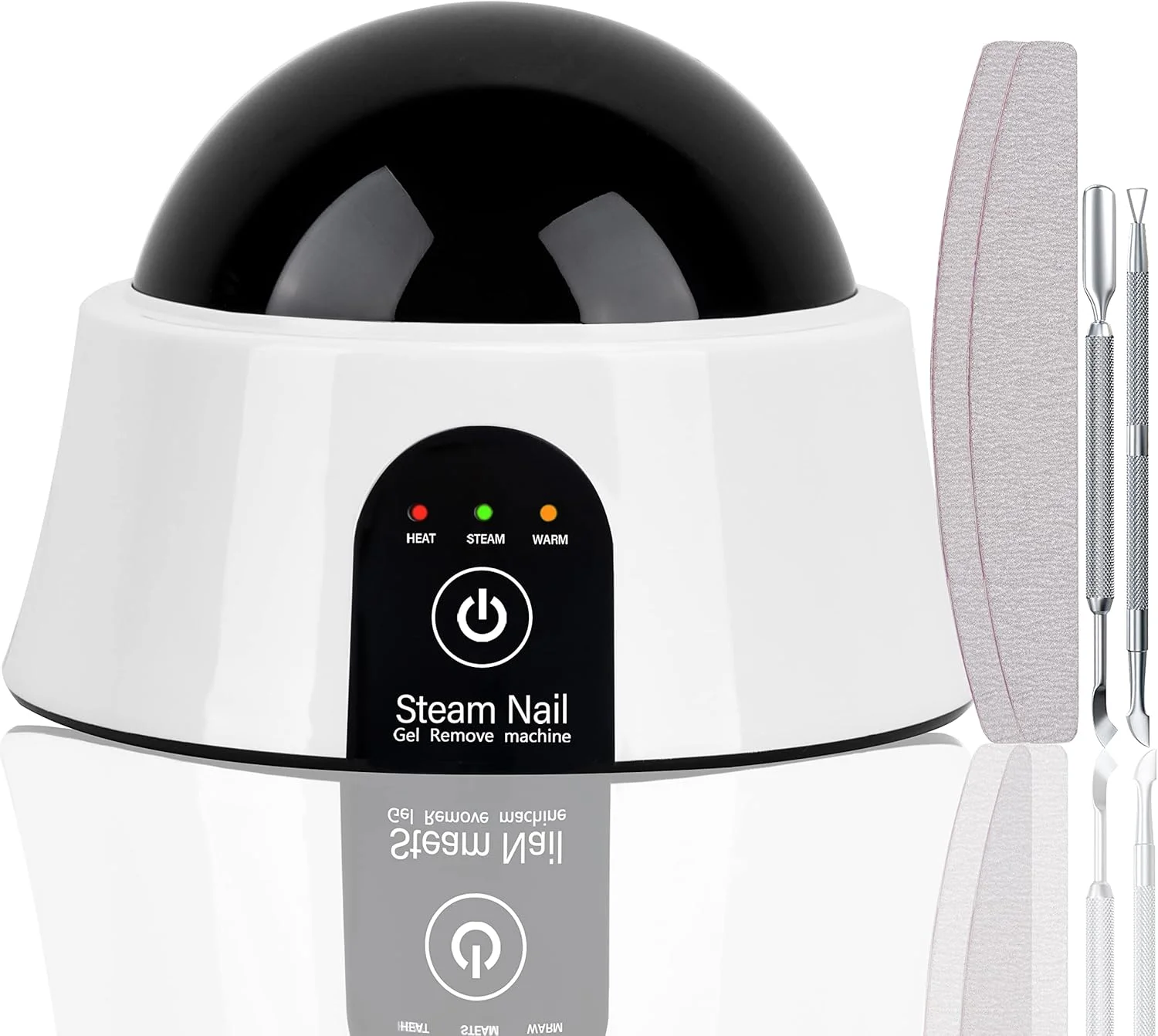 دستگاه پاک کننده لاک ژل BLUETOP، دستگاه بخار ناخن برای پاک کردن لاک ژل ناخن اکریلیک، دستگاه بخار استون برای پاک کردن ناخن اکریلیک به همراه ابزار