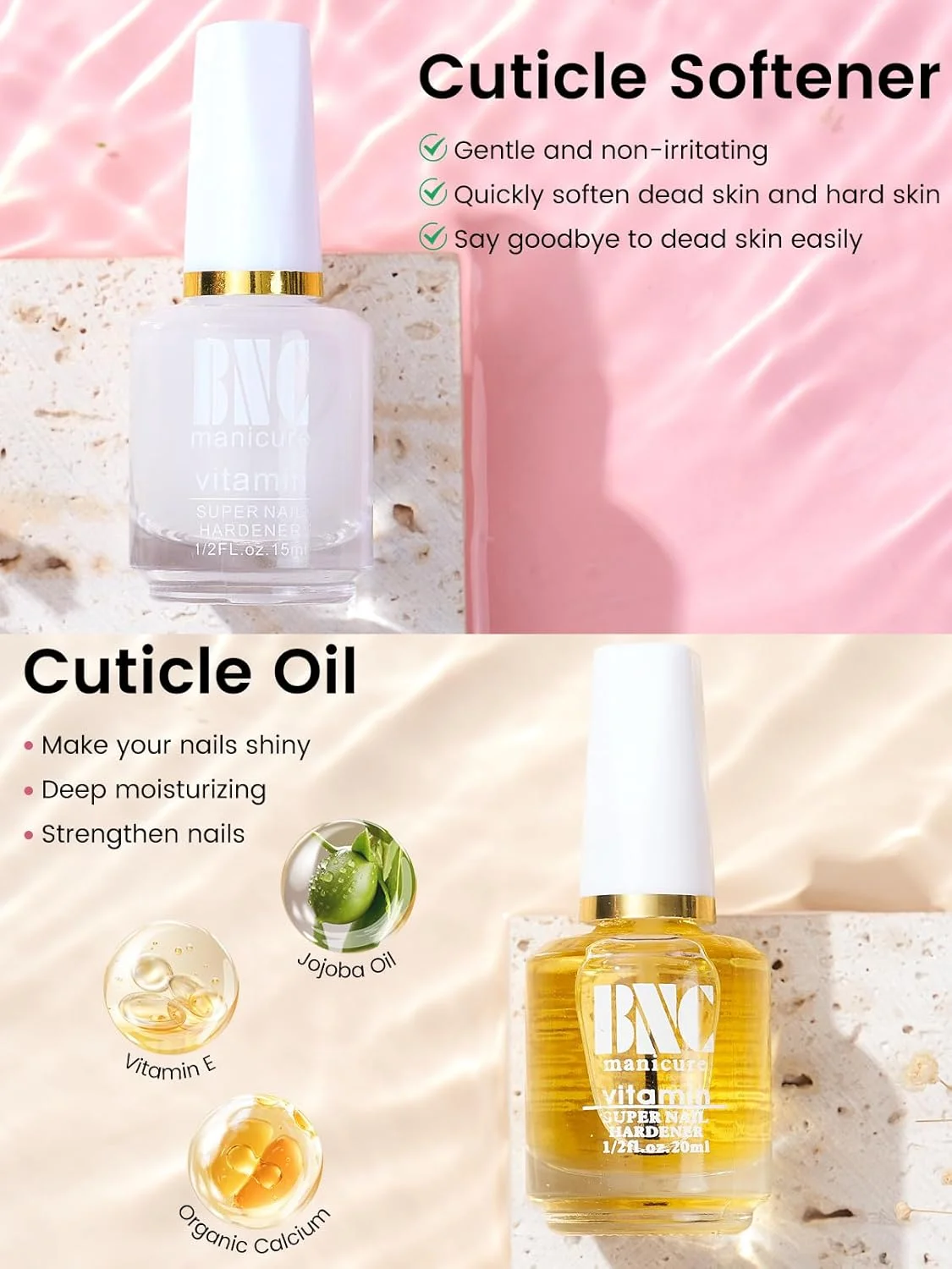 ست کاسه خیساندن ناخن Deciniee - کیت پاک کننده لاک ژل/استون اکریلیک به همراه روغن کوتیکول، پوست کن و عقب زن کوتیکول - ست سوهان و بافر ناخن - کاسه خیساندن ناخن برای مانیکور و ریمو پودر دیپ