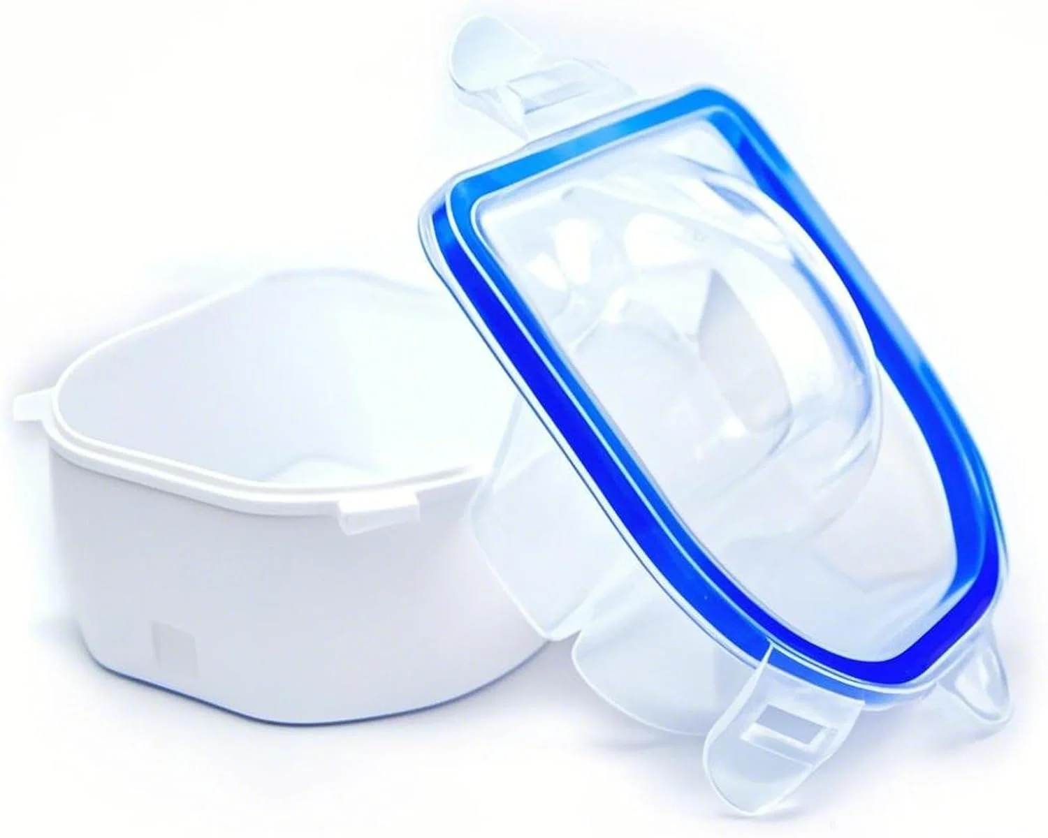 کاسه خیساندن ناخن مقاوم در برابر استون، کاسه برداشتن لاک ناخن برای ریموور ناخن های اکریلیک، کاسه مانیکور برای خانه و سالن