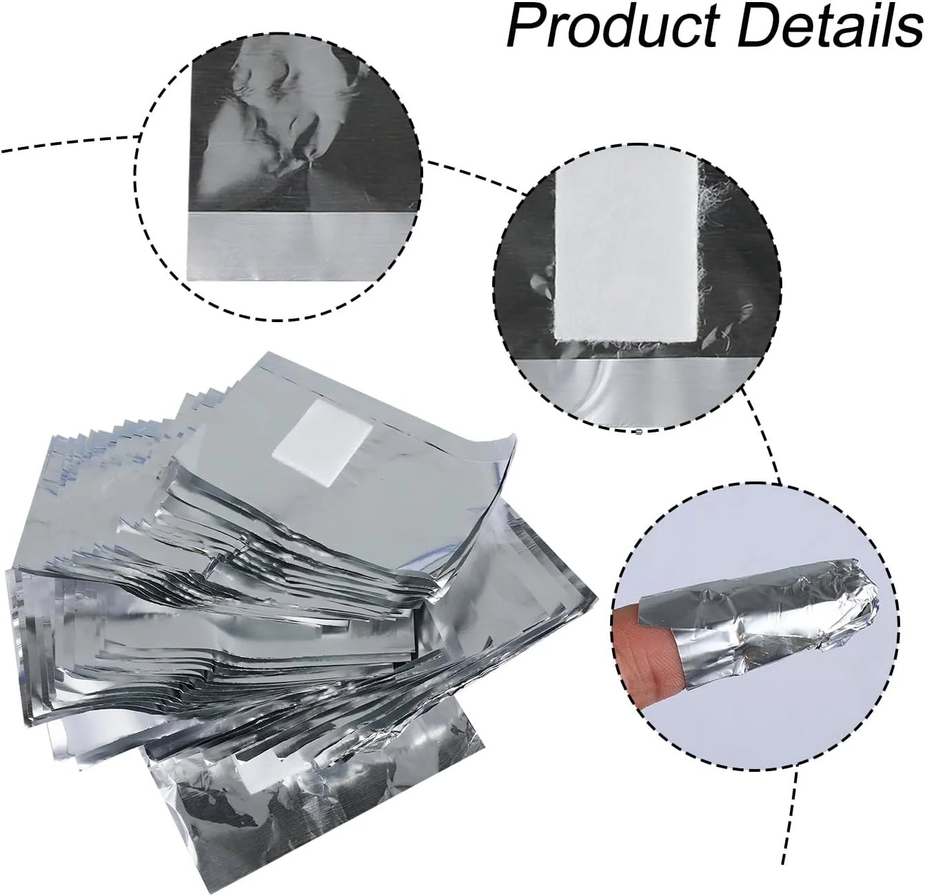 فویل ناخن پاک کننده لاک ناخن، 100 عدد پد پاک کننده لاک بدون استون، فویل پوششی، پاک کننده لاک ژل ناخن مناسب استفاده در منزل فویل ناخن پاک کننده لاک ناخن، 100 عدد پد پاک کننده لاک بدون استون، فویل پوششی، پاک کننده لاک ژل ناخن مناسب استفاده در منزل