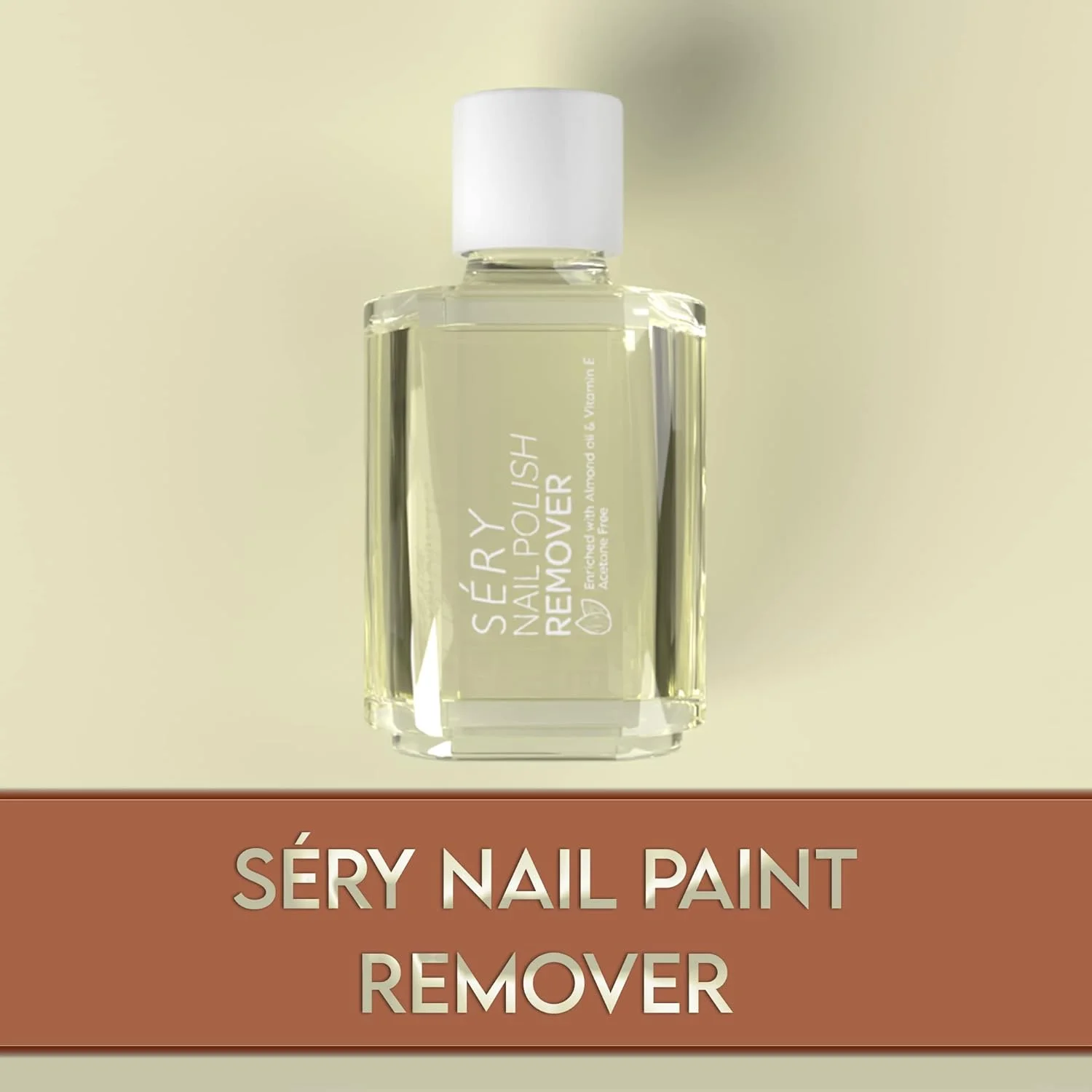 لاک پاک کن سری غنی شده با روغن بادام و ویتامین ای | بدون استون | پاک کننده آسان | 100% گیاهی و بدون مواد سمی، NPR-01