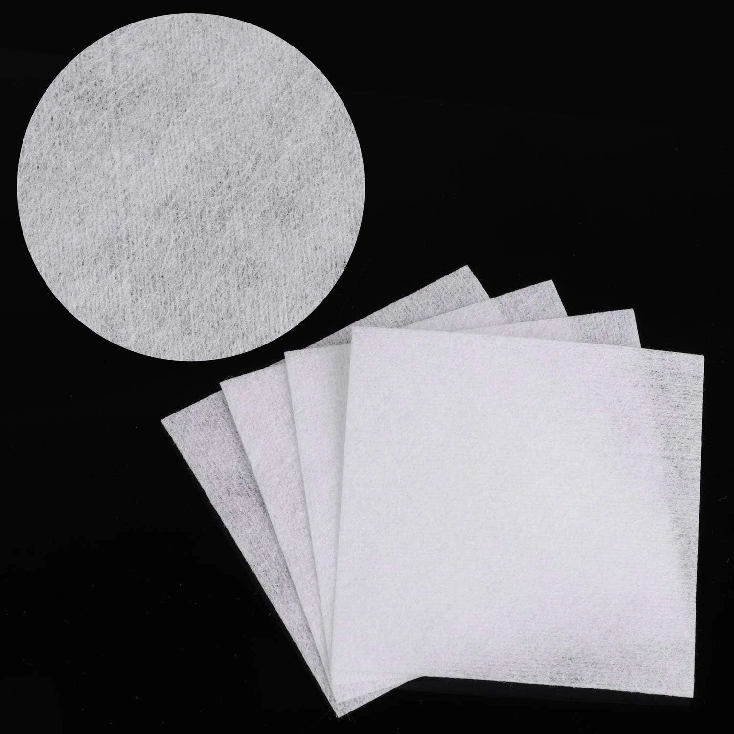 پد پنبه ای ناخن بدون پرز BTYMS، 975 عدد به همراه بطری پمپی خالی برای ریموور لاک ناخن، 180 میلی لیتر