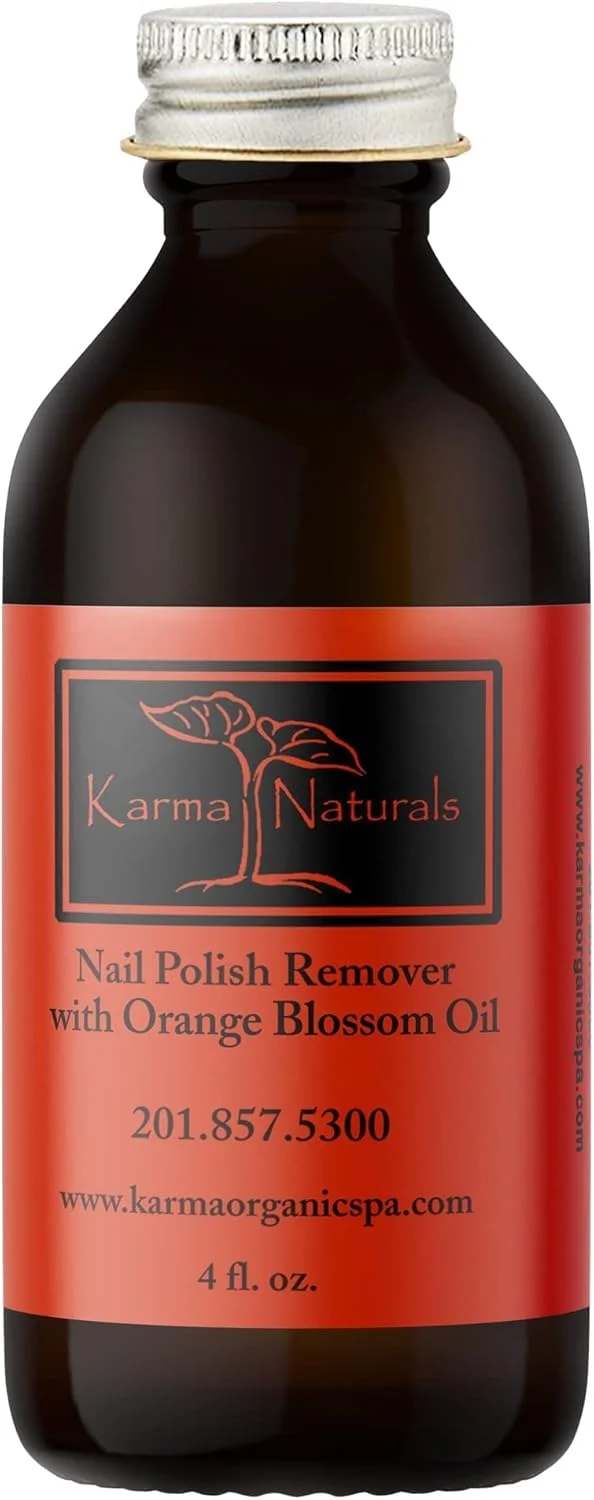 پاک کننده لاک ناخن ارگانیک کارما با روغن سویا و روغن شکوفه پرتقال - غیر سمی، گیاهی، بدون ظلم، بدون استون - تقویت کننده ناخن برای ناخن های انگشت - 118 میلی لیتر پاک کننده لاک ناخن ارگانیک کارما با روغن سویا و روغن شکوفه پرتقال - غیر سمی، گیاهی، بدون ظلم، بدون استون - تقویت کننده ناخن برای ناخن های انگشت - 118 میلی لیتر