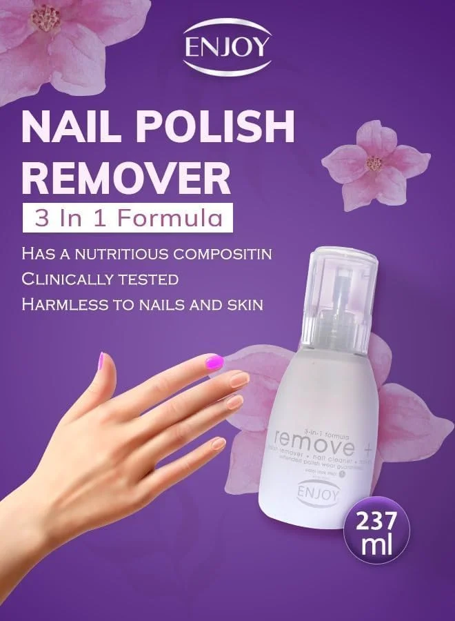 محلول پاک کننده لاک ناخن شفاف 150 میلی لیتر – فرمول ملایم بدون استون – به طور موثر لاک ناخن را پاک می کند – مناسب برای ناخن های طبیعی و مصنوعی