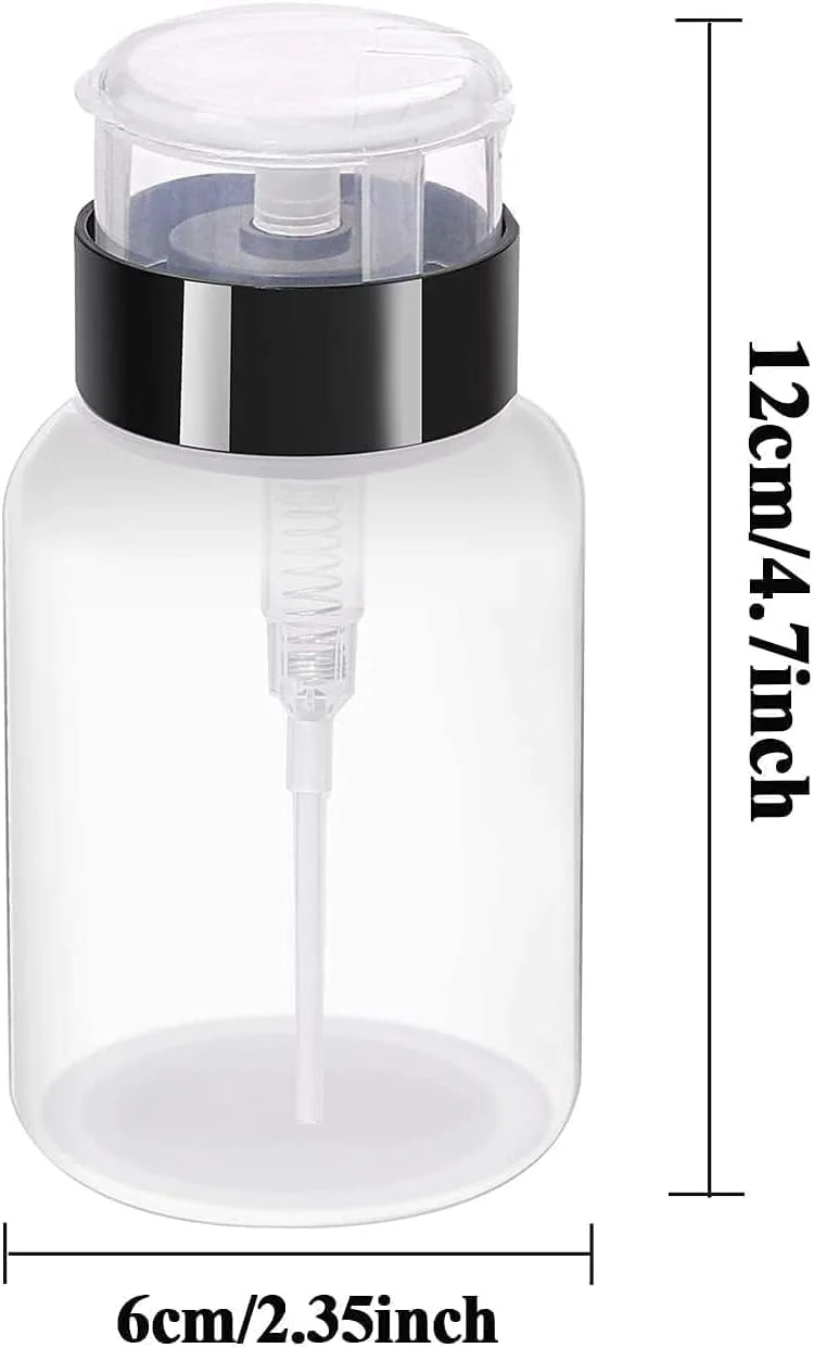 ست ابزار لاک پاک کن شامل بطری پمپی استون و پد بدون پرز ست ابزار لاک پاک کن شامل بطری پمپی استون و پد بدون پرز