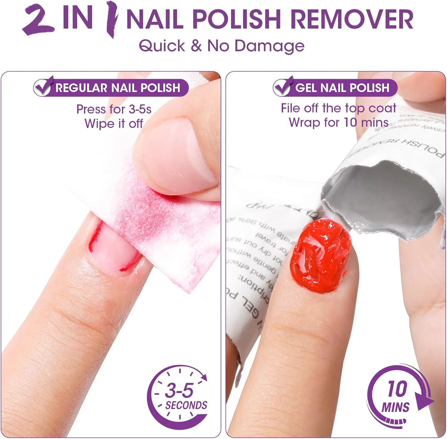 ژل پاک کننده لاک ژل GELLEN به همراه پد 200 عددی، ست مسافرتی عمده با سوهان ناخن و عقب زننده کوتیکول، بسته بندی جداگانه، R ژل پاک کننده لاک ژل GELLEN به همراه پد 200 عددی، ست مسافرتی عمده با سوهان ناخن و عقب زننده کوتیکول، بسته بندی جداگانه، R