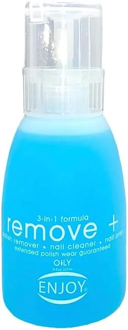 محلول پاک کننده لاک ناخن چرب 150 میلی لیتر انژوی - فرمول مغذی و بدون استون، غنی شده با روغن های ضروری، آبرسان و غیر خشک کننده، پاک کننده سریع و موثر لاک محلول پاک کننده لاک ناخن چرب 150 میلی لیتر انژوی - فرمول مغذی و بدون استون، غنی شده با روغن های ضروری، آبرسان و غیر خشک کننده، پاک کننده سریع و موثر لاک