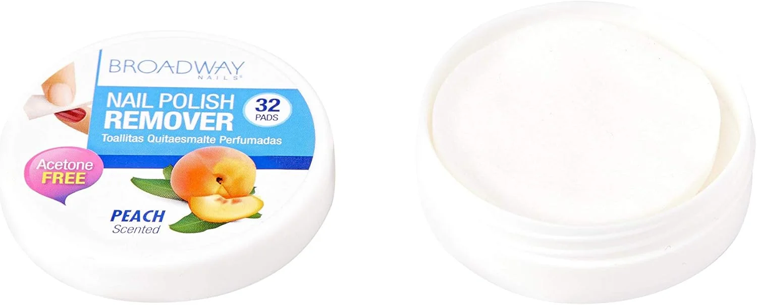 پدهای لاک پاک کن برادوی، با رایحه توت فرنگی، 32 عدد پد، بسته 1 عددی پدهای لاک پاک کن برادوی، با رایحه توت فرنگی، 32 عدد پد، بسته 1 عددی