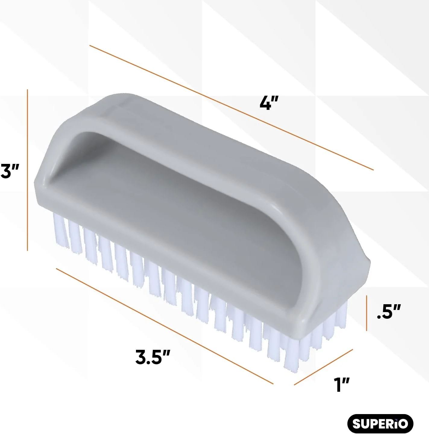 برس ناخن Superio برای تمیز کردن ناخن های دست، برس اسکراب ناخن، برس تمیز کننده ناخن پا و دست - برس اسکراب کوچک - برس تمیز کننده سفت همه منظوره برای خانه، آشپزخانه، محل کار، (12 عدد) برس ناخن Superio برای تمیز کردن ناخن های دست، برس اسکراب ناخن، برس تمیز کننده ناخن پا و دست - برس اسکراب کوچک - برس تمیز کننده سفت همه منظوره برای خانه، آشپزخانه، محل کار، (12 عدد)