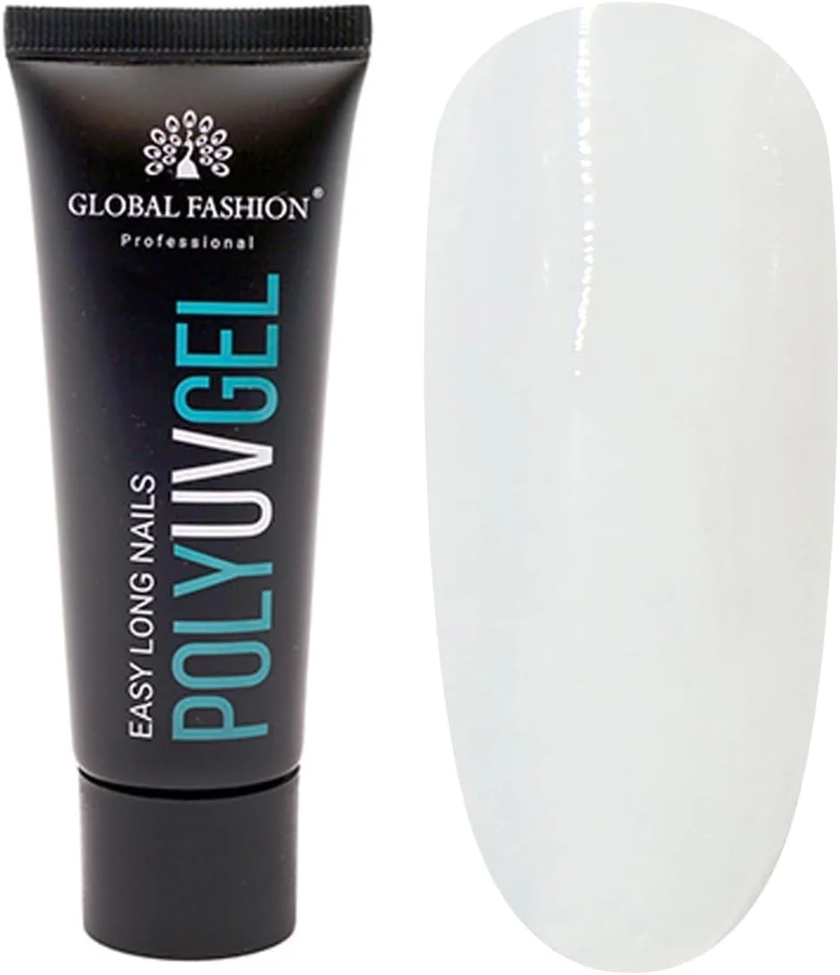 پلی ژل حرفه ای یو وی گلوبال فشن: افزایش دهنده طول عمر ناخن، بادوام و آسان برای استفاده | (09) پلی ژل حرفه ای یو وی گلوبال فشن: افزایش دهنده طول عمر ناخن، بادوام و آسان برای استفاده | (09)