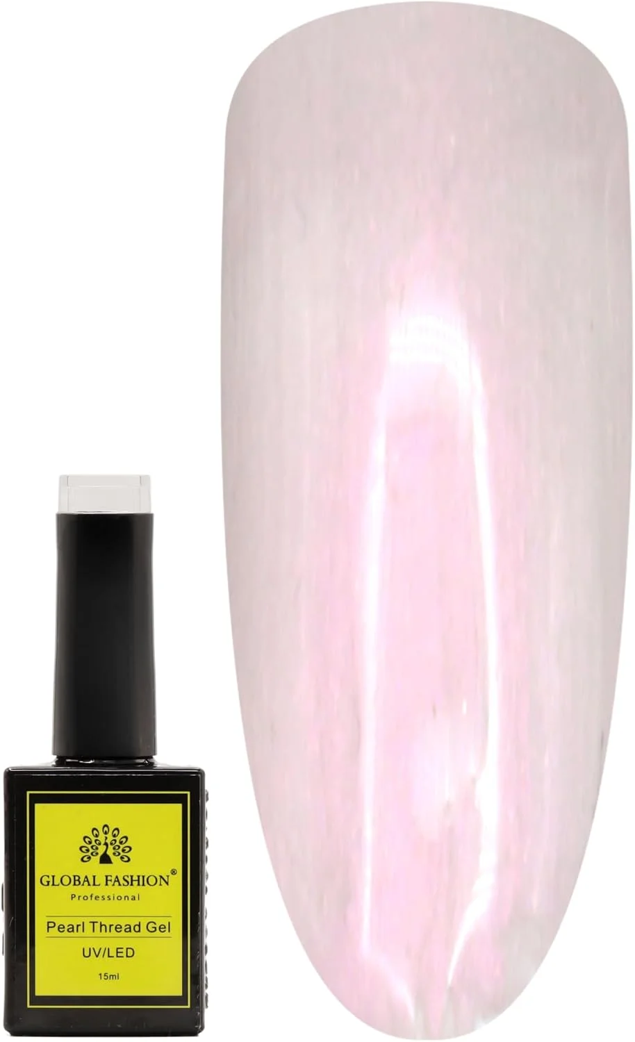 لاک ژل ناخن مرواریدی با افکت نخ 15 میل از گلوبال فشن – ماندگاری بالا، تغییر رنگ، طراحی حرفه ای ناخن، ژل خیسانده شونده UV/LED، استفاده آسان، مانیکور با کیفیت سالن | (195, 15ml) لاک ژل ناخن مرواریدی با افکت نخ 15 میل از گلوبال فشن – ماندگاری بالا، تغییر رنگ، طراحی حرفه ای ناخن، ژل خیسانده شونده UV/LED، استفاده آسان، مانیکور با کیفیت سالن | (195, 15ml)