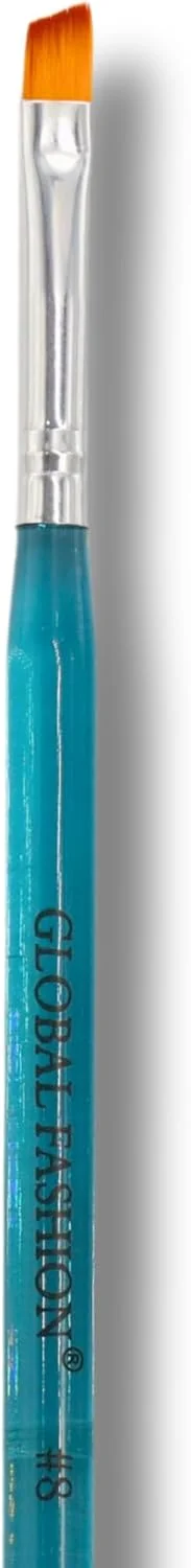 قلم موی تخت مصنوعی حرفه ای گلوبال فشن برای لاک ژل یو وی - ناخن های خیره کننده در خانه ایجاد کنید - | (#8)