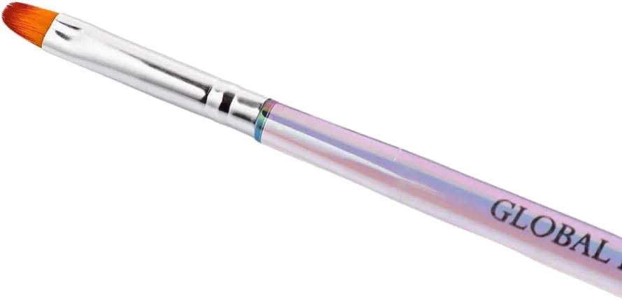 مجموعه قلم موی طراحی ناخن حرفه ای گلوبال فشن - ابزار طراحی ناخن با لاک ژل - قلم موی تخت (#8) مجموعه قلم موی طراحی ناخن حرفه ای گلوبال فشن - ابزار طراحی ناخن با لاک ژل - قلم موی تخت (#8)