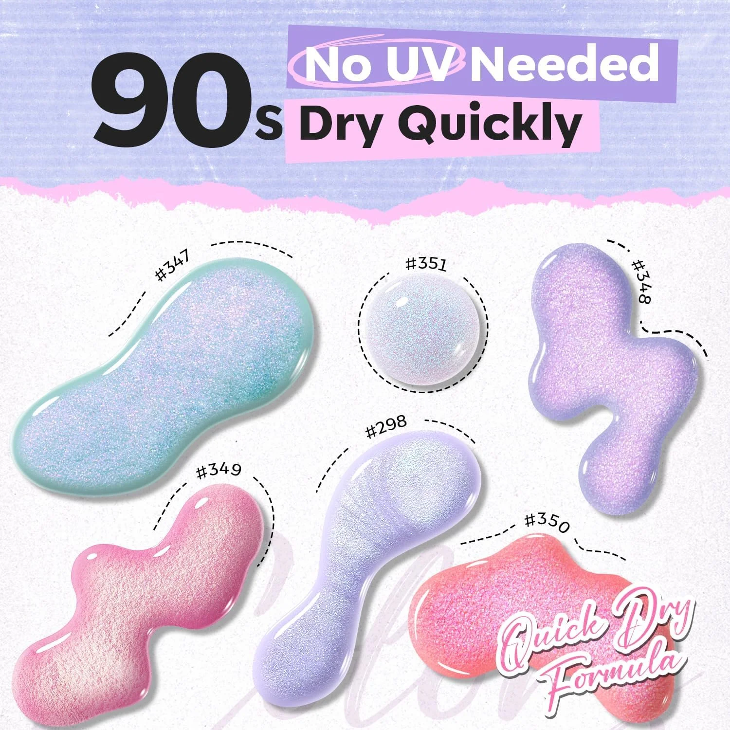 ست لاک ناخن مدلونز، 6 رنگ، بهاری 2025، صدفی براق صورتی بنفش سفید شفق قطبی سبز رنگین کمانی، کیت لاک ناخن خشک شونده سریع، هدیه عید پاک برای زنان، کیت مانیکور DIY سالن ست لاک ناخن مدلونز، 6 رنگ، بهاری 2025، صدفی براق صورتی بنفش سفید شفق قطبی سبز رنگین کمانی، کیت لاک ناخن خشک شونده سریع، هدیه عید پاک برای زنان، کیت مانیکور DIY سالن