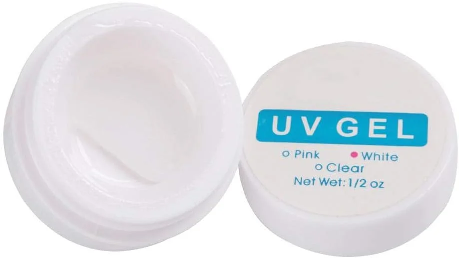 چسب کاشت ناخن، 3 رنگ چسب کاشت ناخن کریستالی خشک شونده سریع ژل UV مانیکور (1#)