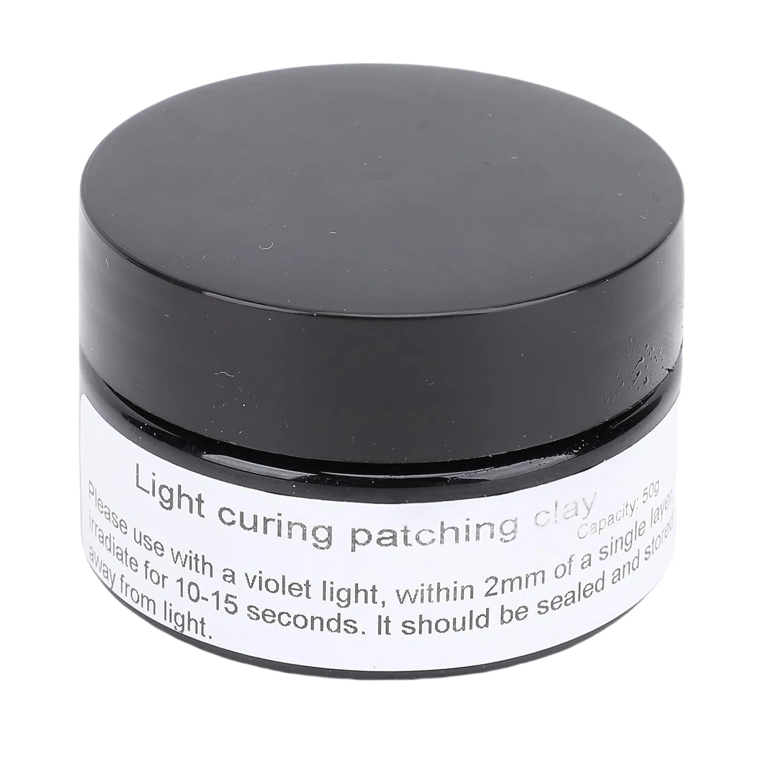 کیت رزین UV ASHATA با نور، چسب UV با نور قابل شارژ، چسب سریع، بتونه پخت 50 گرمی، چسب چند منظوره برای صنایع دستی، تعمیرات، ناخن ها، تعمیرات چاپ سه بعدی