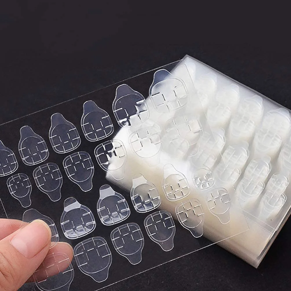 چسب ناخن مصنوعی دو طرفه YLHUIZE (120 عدد، بسته 5 تایی)