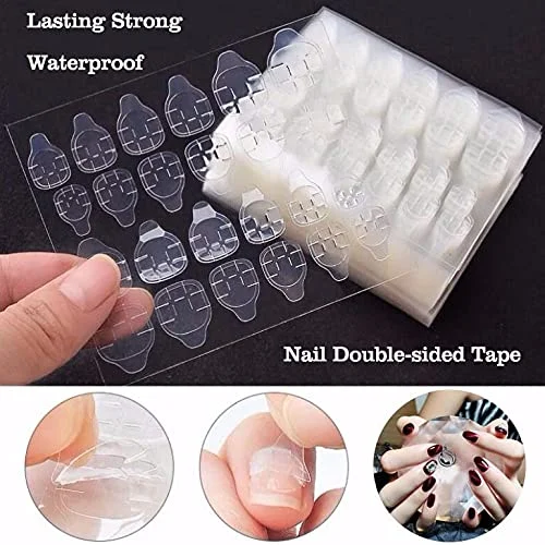چسب ناخن مصنوعی دو طرفه YLHUIZE (120 عدد، بسته 5 تایی) چسب ناخن مصنوعی دو طرفه YLHUIZE (120 عدد، بسته 5 تایی)