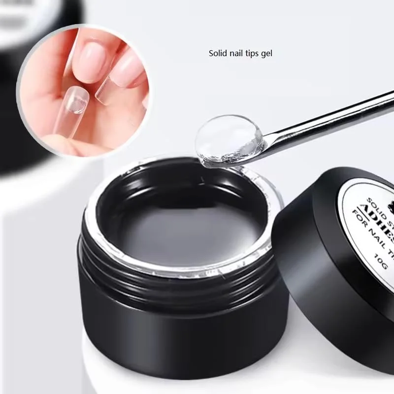 چسب ژل ناخن جامد، چسب اکریلیک شفاف برای ناخن های مصنوعی، ژل سخت پخت شونده با نور UV برای نوک ناخن های مصنوعی، هنر ناخن خانگی، 10 میلی لیتر چسب ژل ناخن جامد، چسب اکریلیک شفاف برای ناخن های مصنوعی، ژل سخت پخت شونده با نور UV برای نوک ناخن های مصنوعی، هنر ناخن خانگی، 10 میلی لیتر
